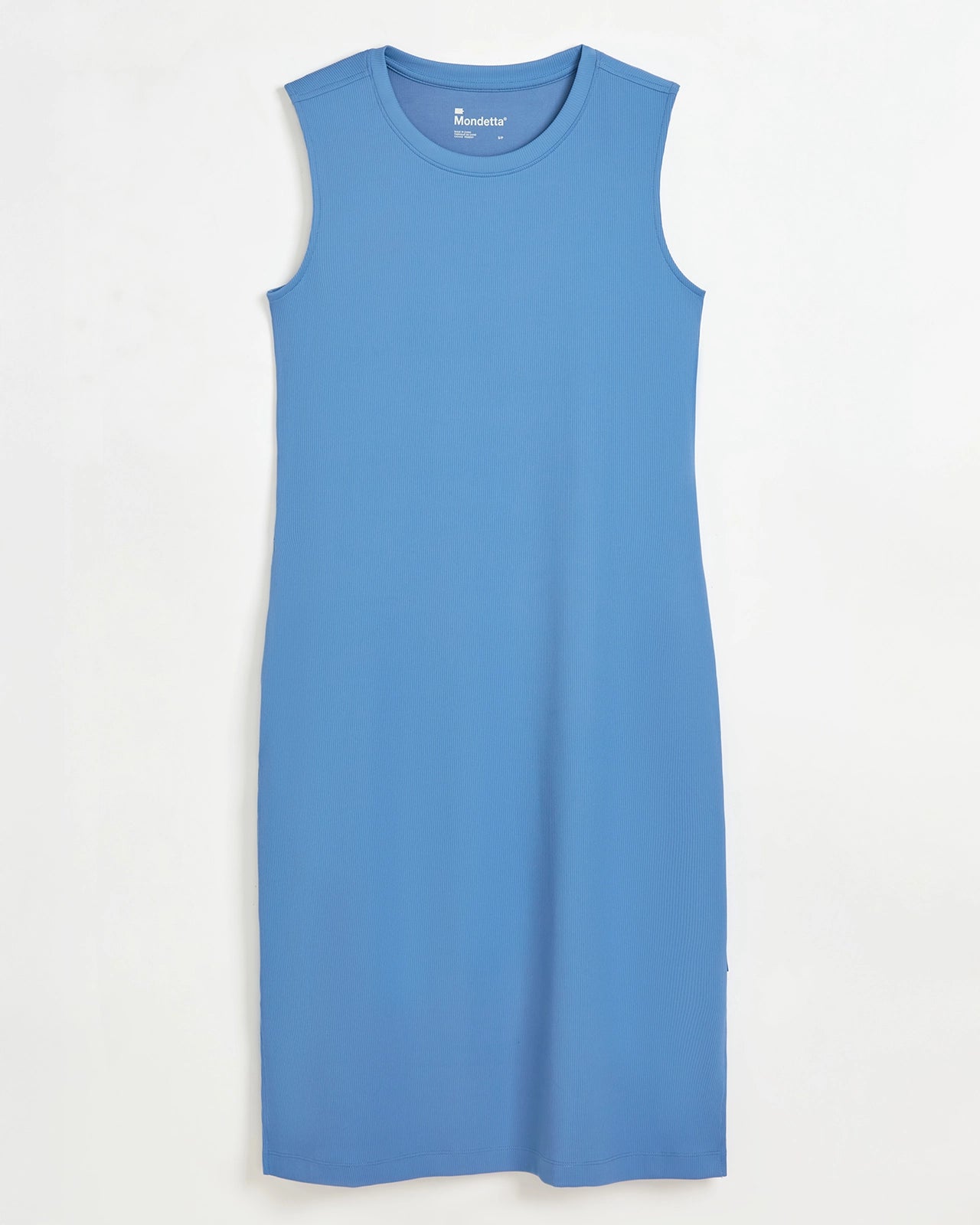 The Soft Luxe Rib Everyday Dress - Riviera Blue