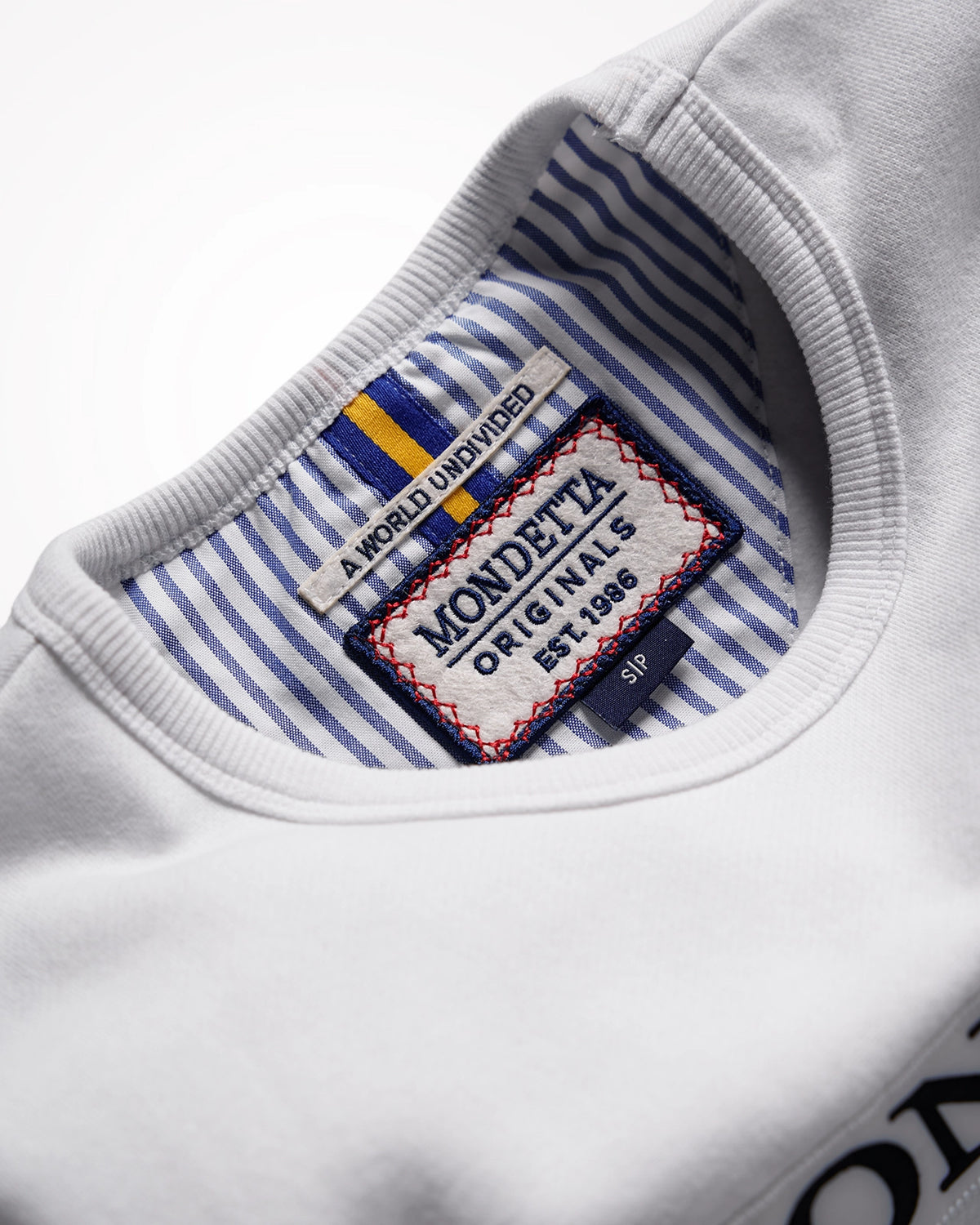 The Homage Classic Fit Sweatshirt - EU - White