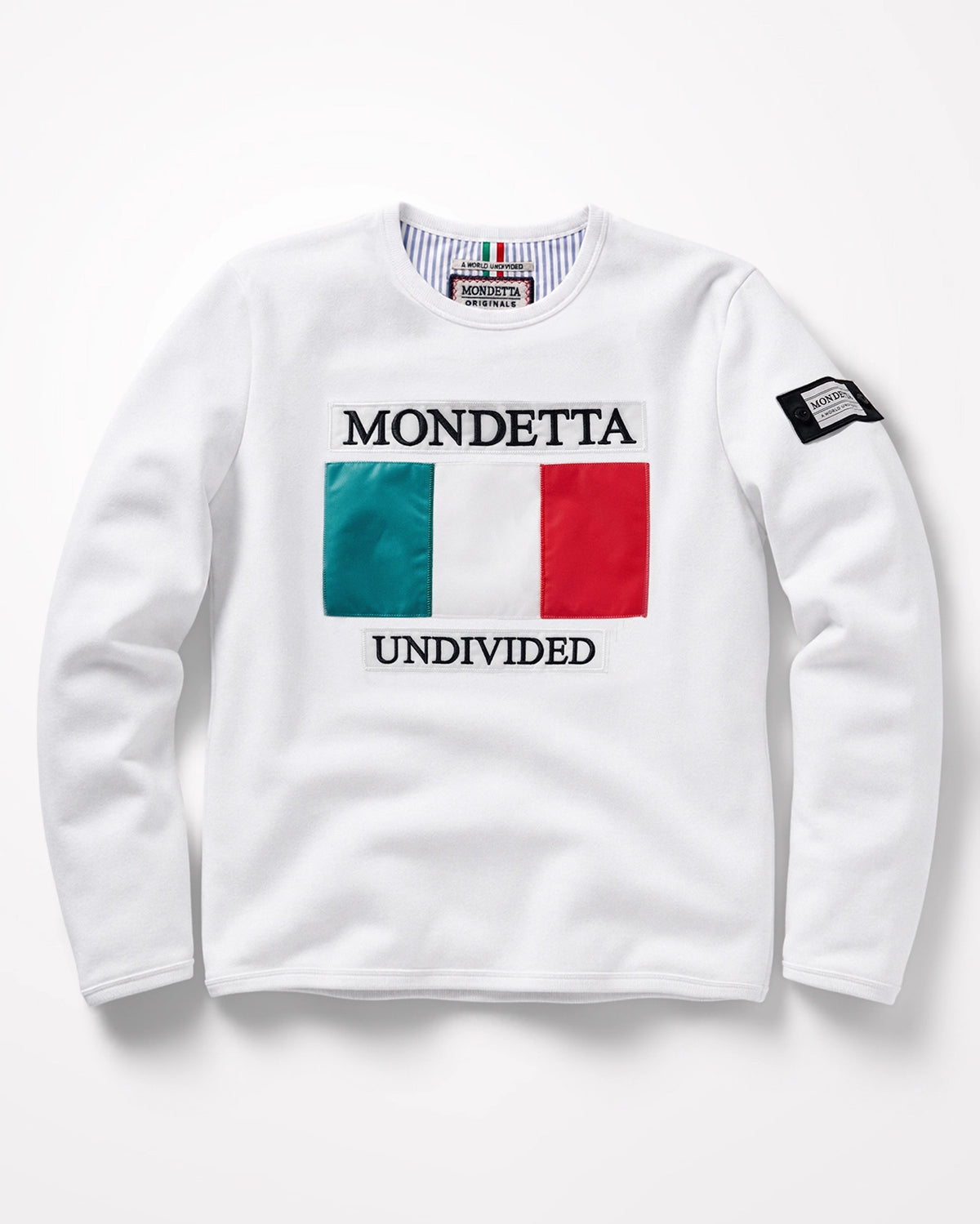 Homage Classic Fit Sweatshirt - Italy - White
