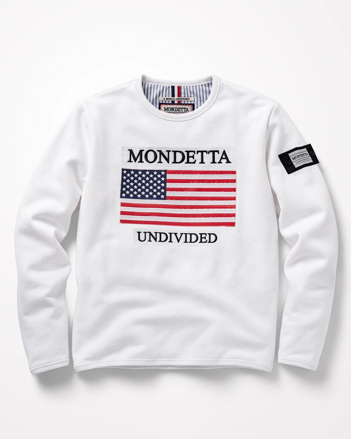 The Homage Classic Fit Sweatshirt - USA - White