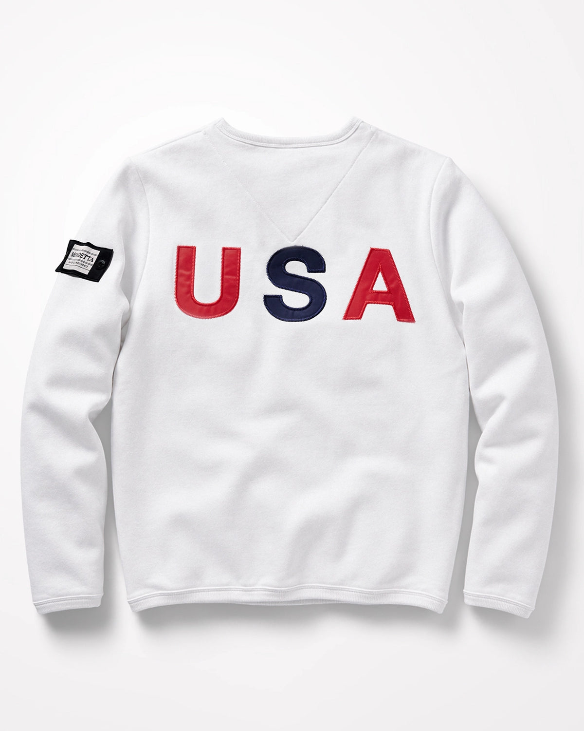 The Homage Classic Fit Sweatshirt - USA - White