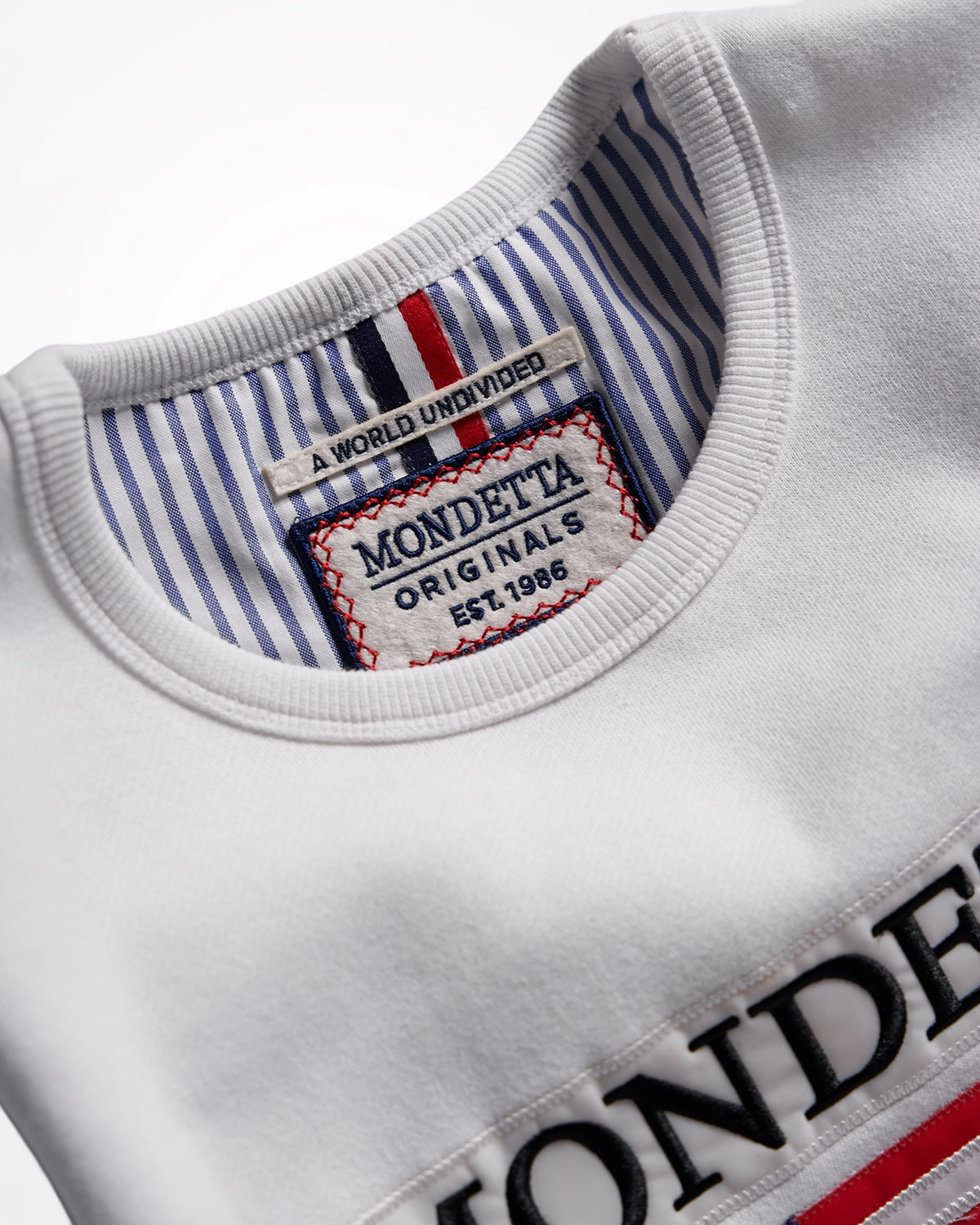 The Homage Classic Fit Sweatshirt - USA - White