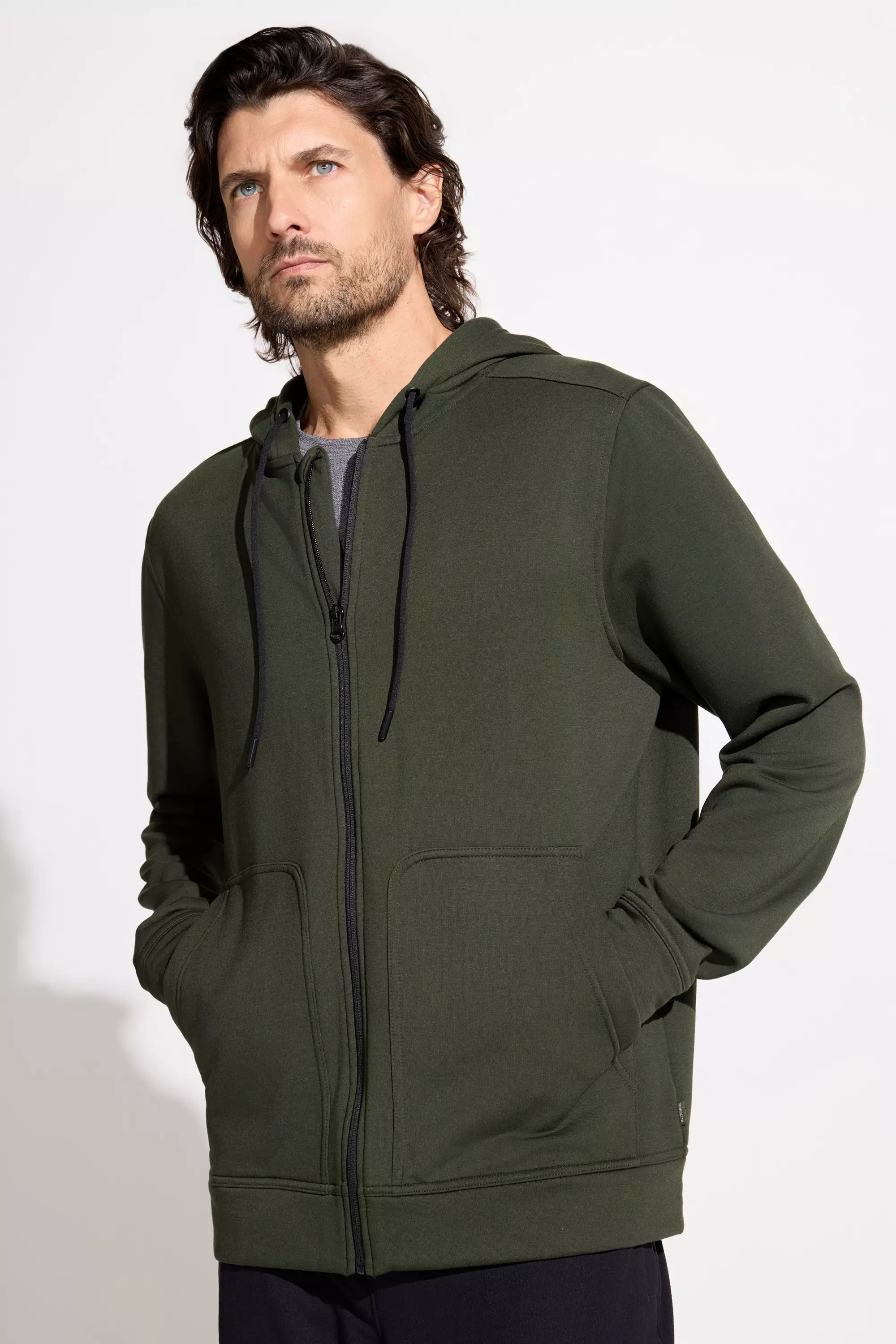 Men’s Supreme Full-Zip Hoodie - Green
