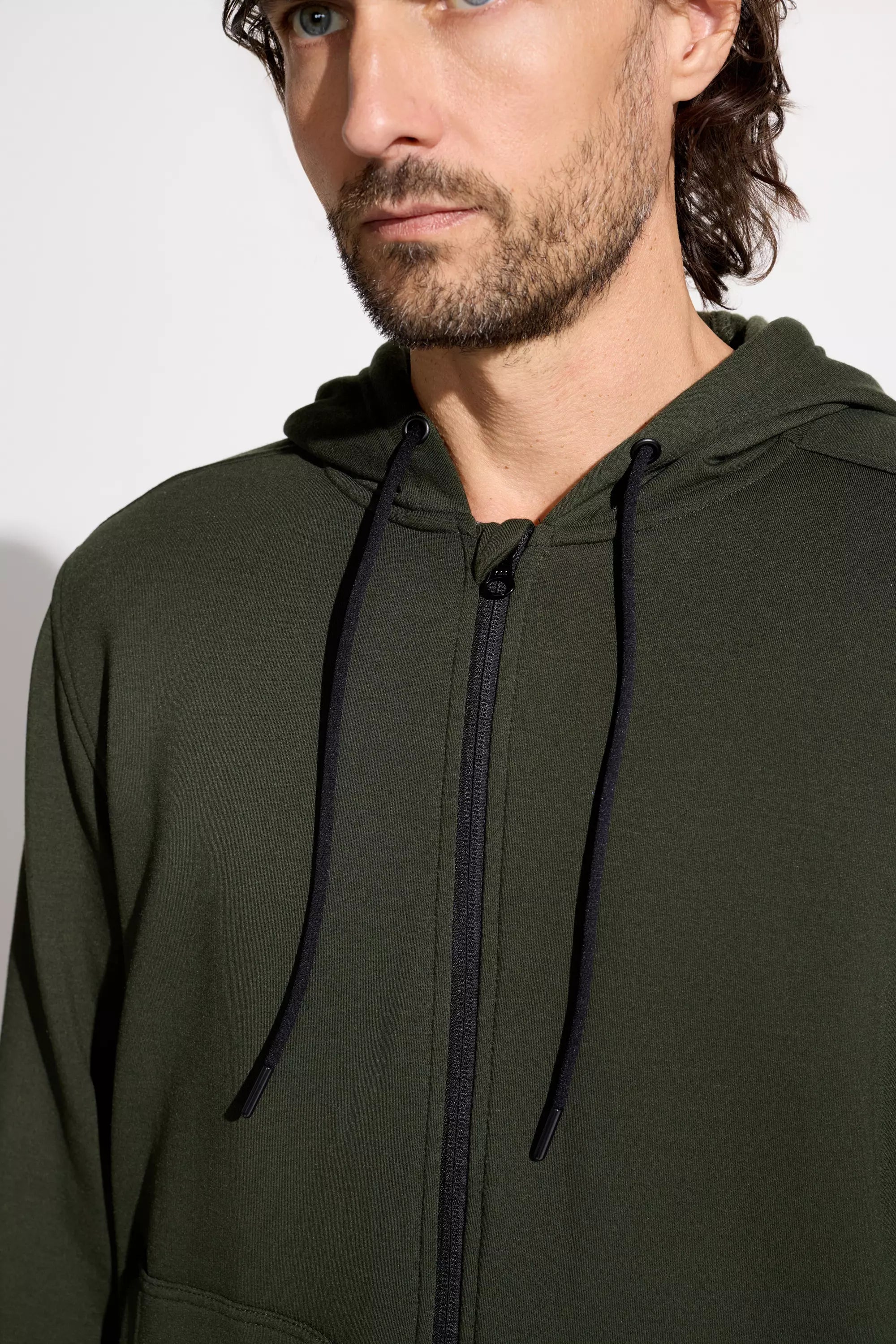 Men’s Supreme Full-Zip Hoodie - Green