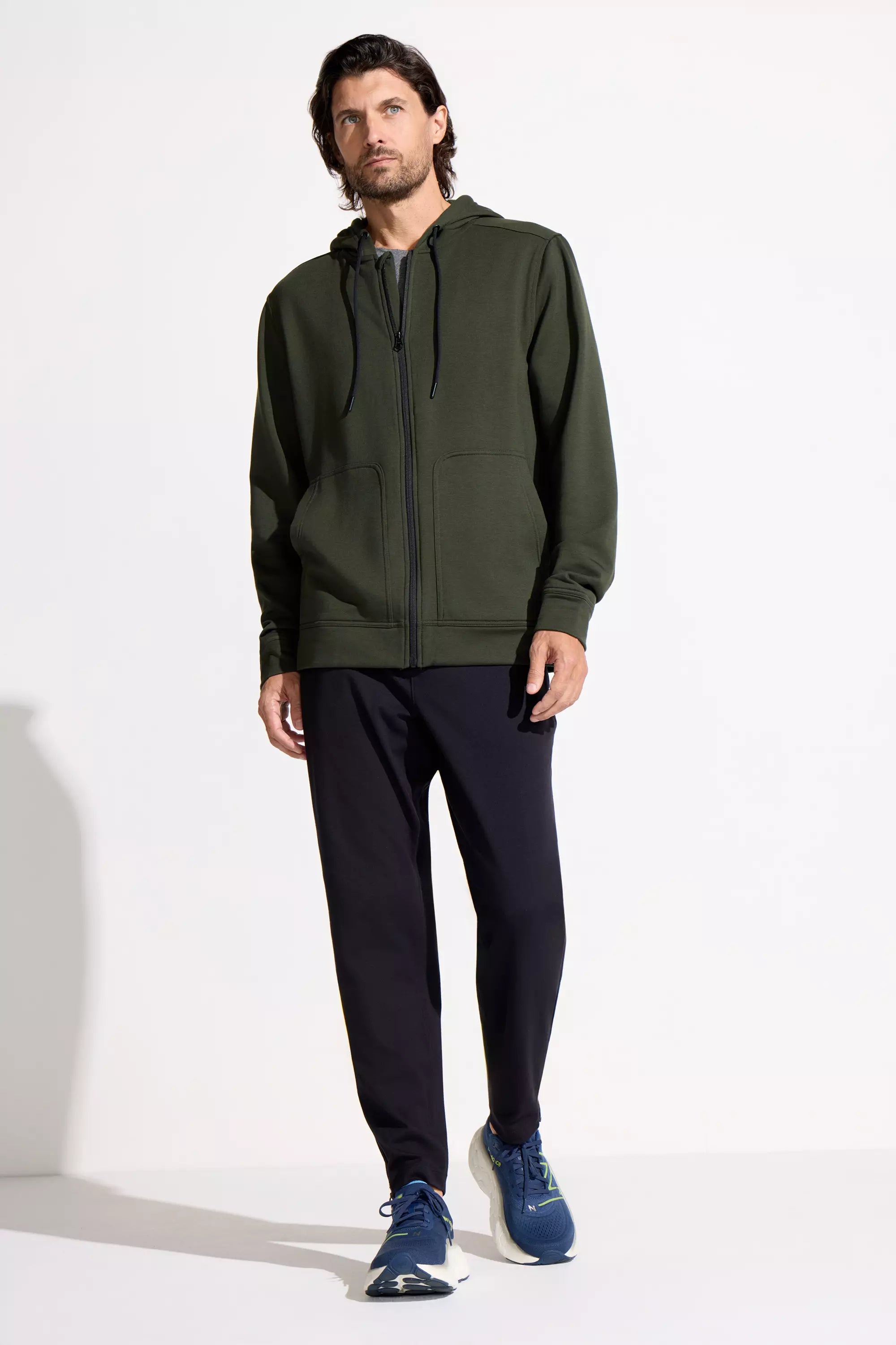 Men’s Supreme Full-Zip Hoodie - Green