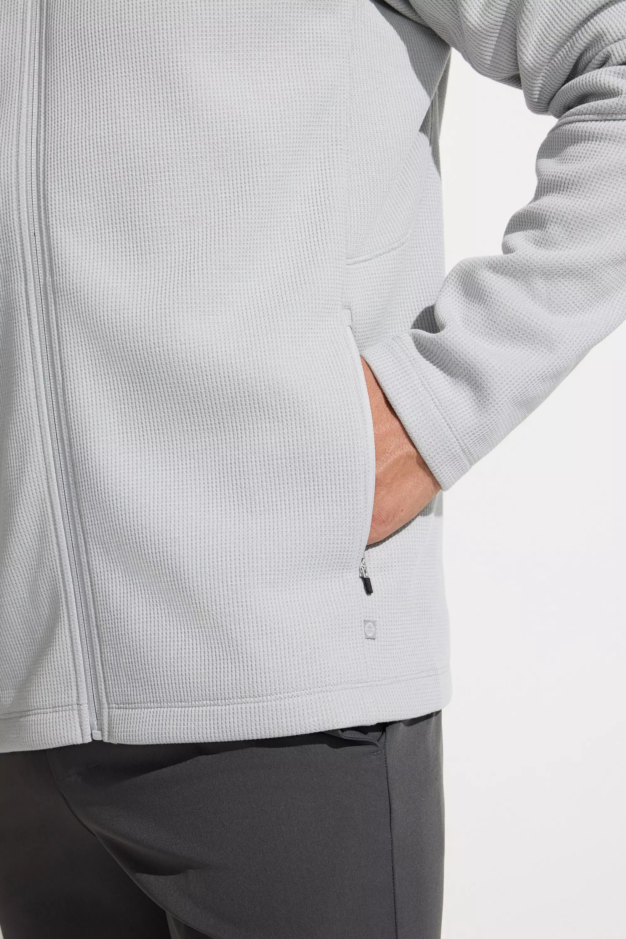 Men’s Rover Waffle Bonded Jacket - Grey