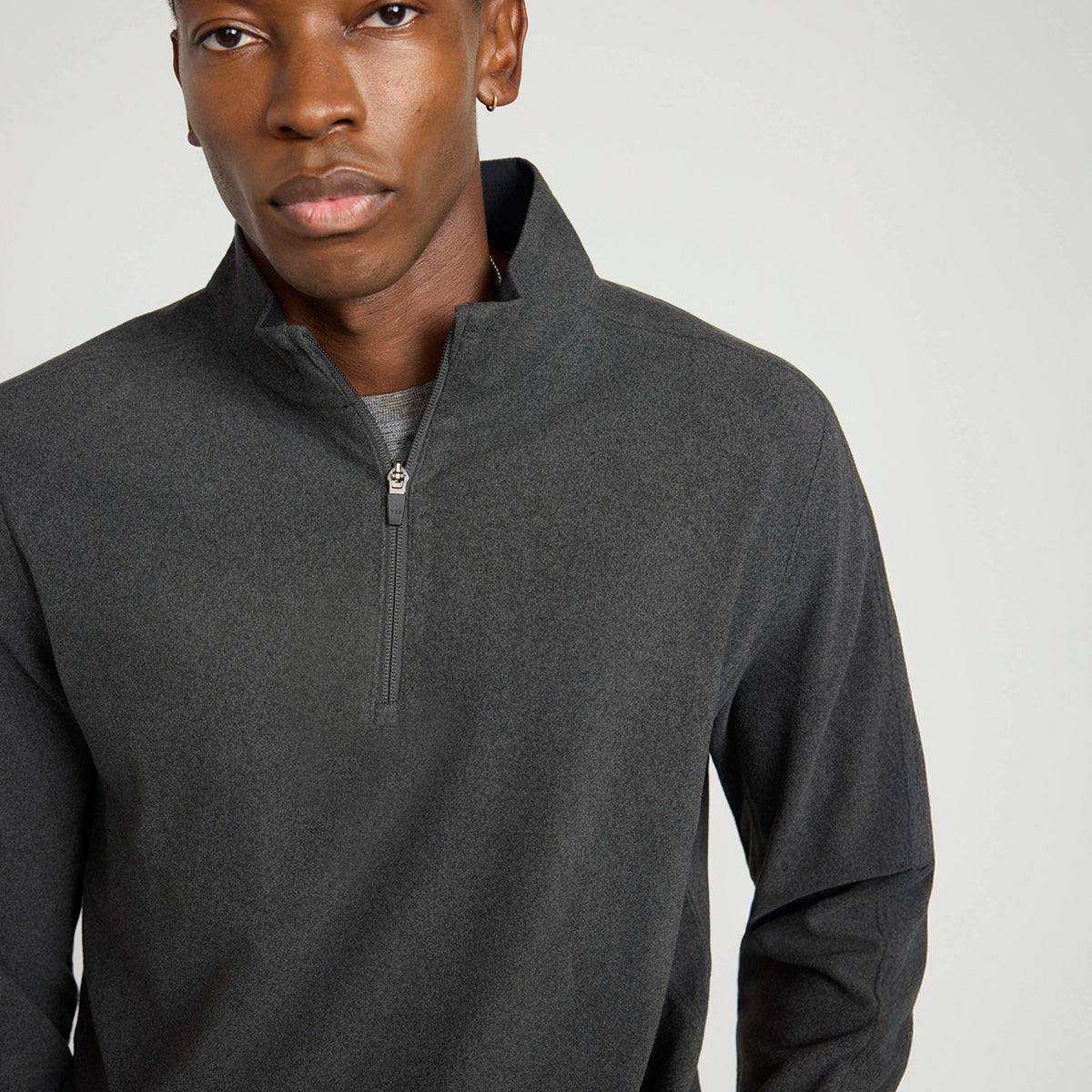 The Soft Stretch 1/4 Zip - Black | Mondetta