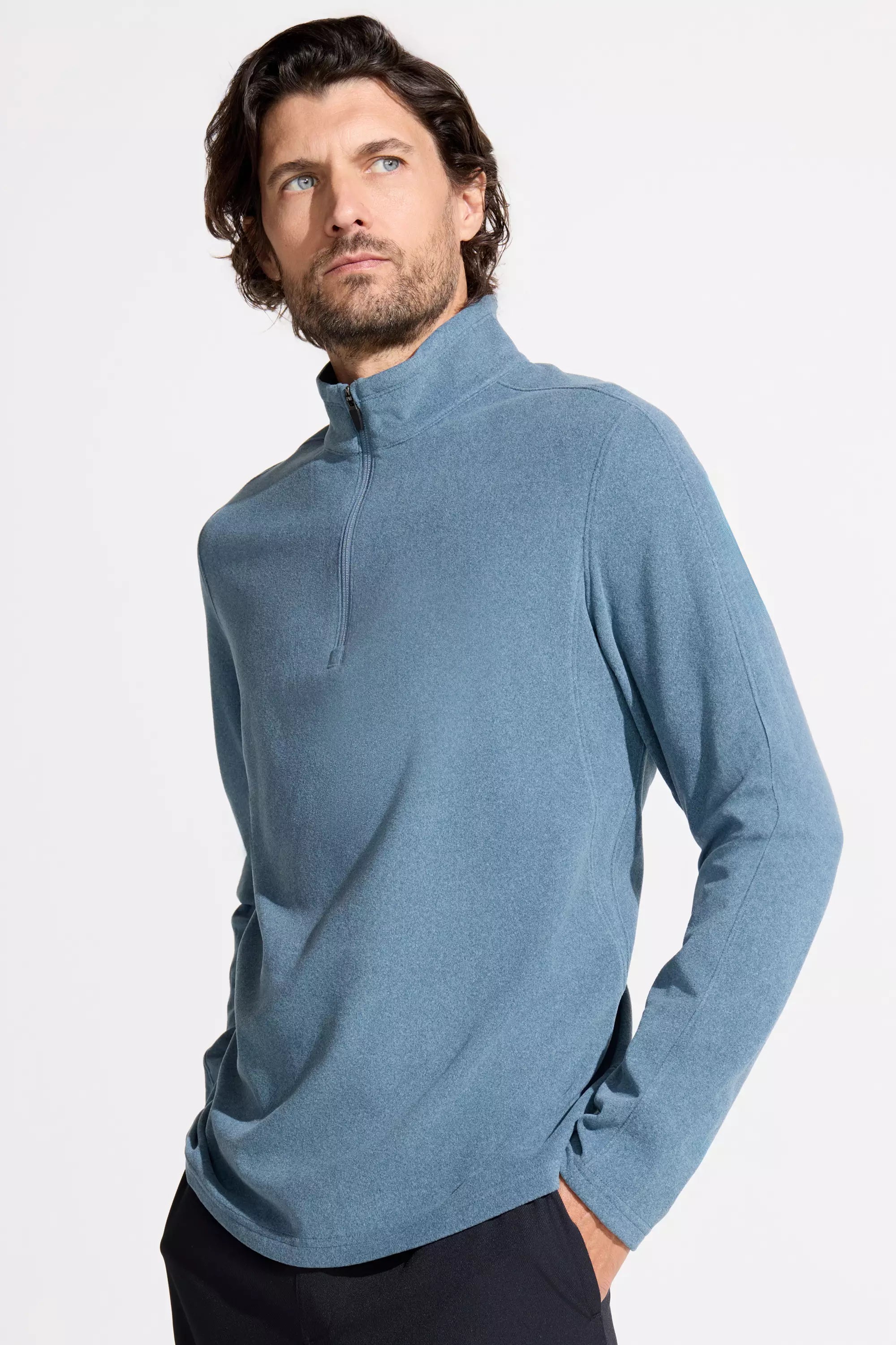 Men's Knit 1/4 Zip Pullover