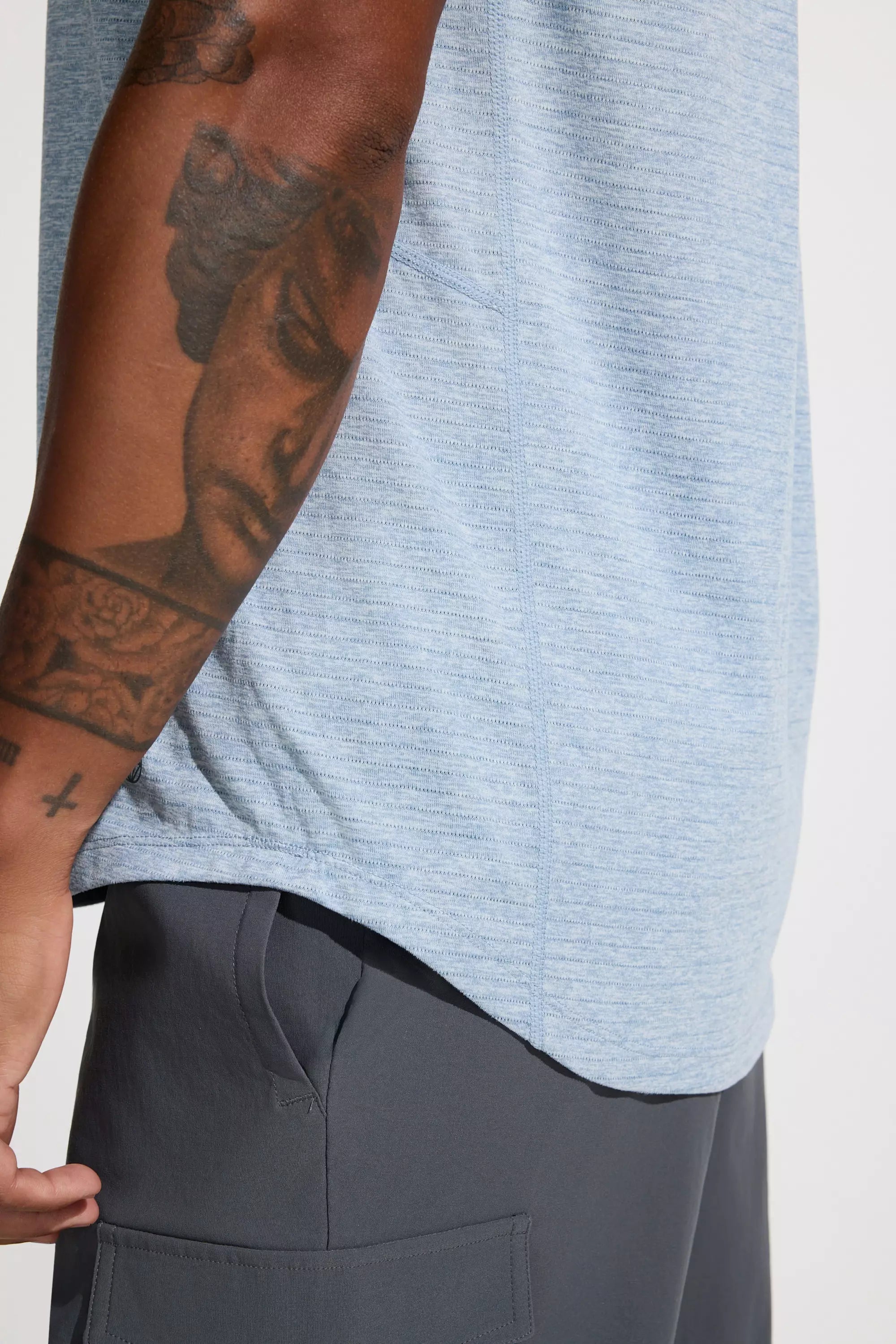 Men’s Rush Short Sleeve Tee - Ashley Blue
