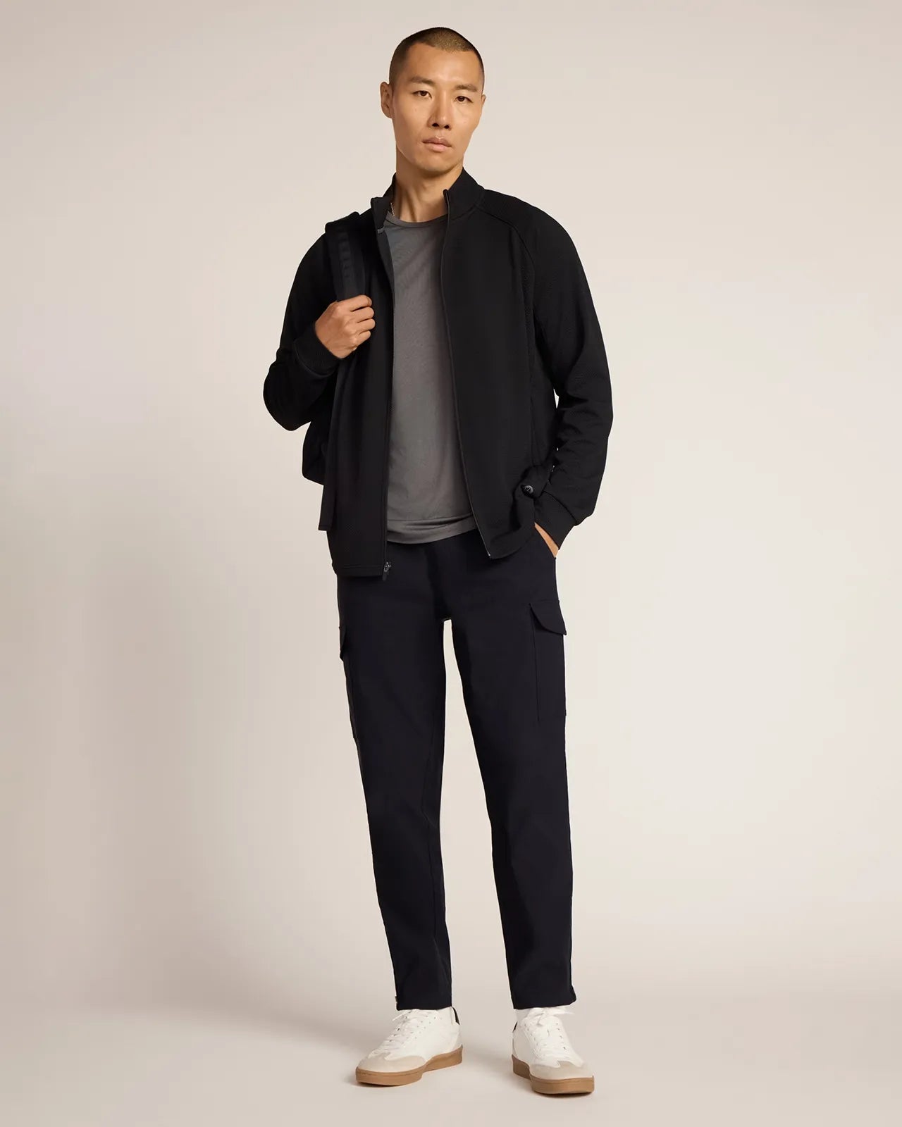 The Everyday Commute GRS Certified Recycled Polyester Jacket - Black Beauty