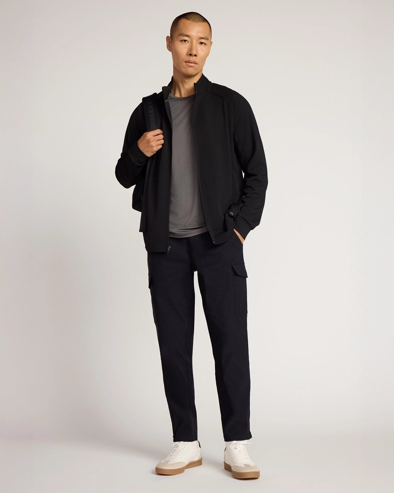 The Everyday Commute GRS Certified Recycled Polyester Jacket - Black Beauty