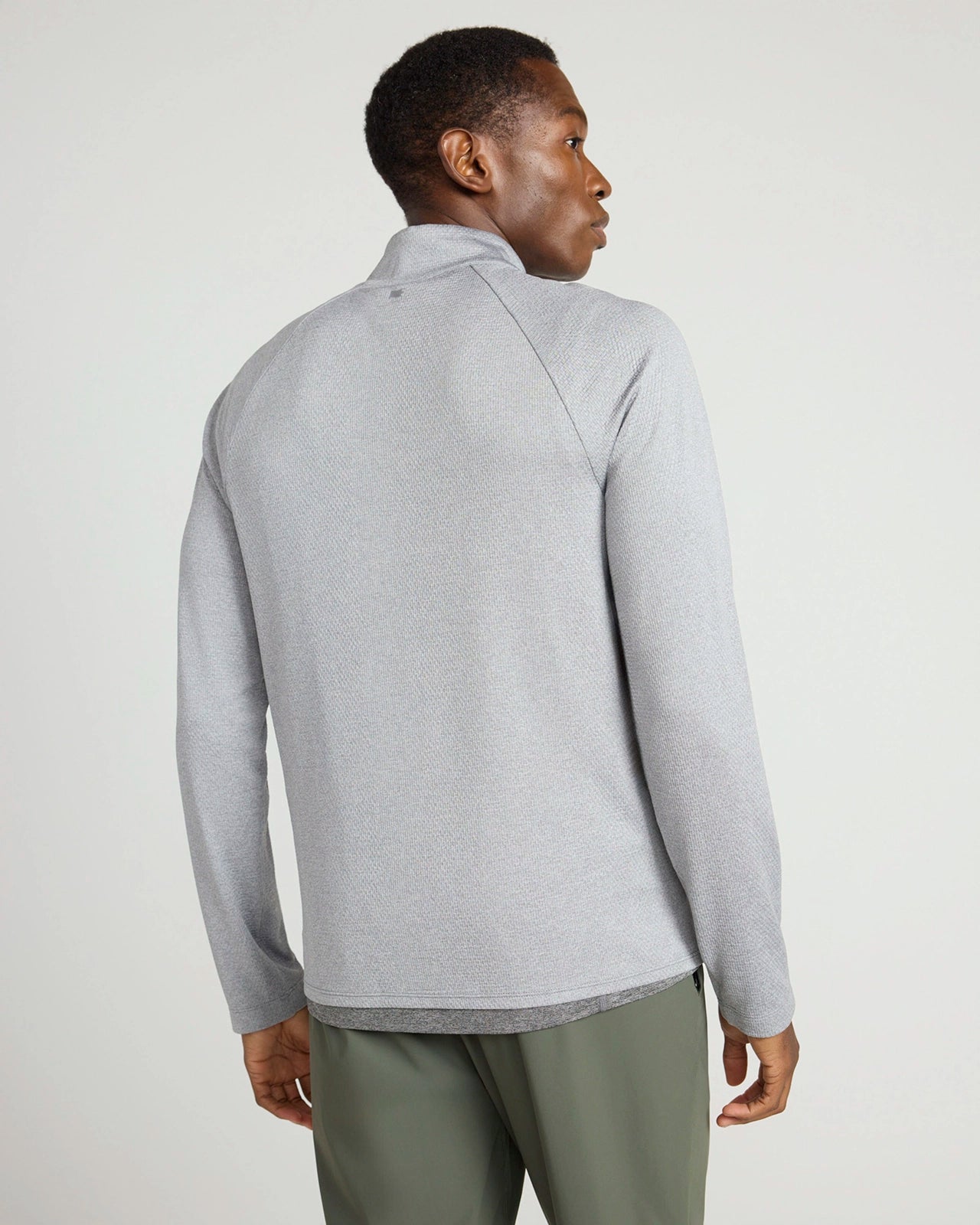 The Active Stretch GRS Certified Recycled Poly Melange 1/4 Zip