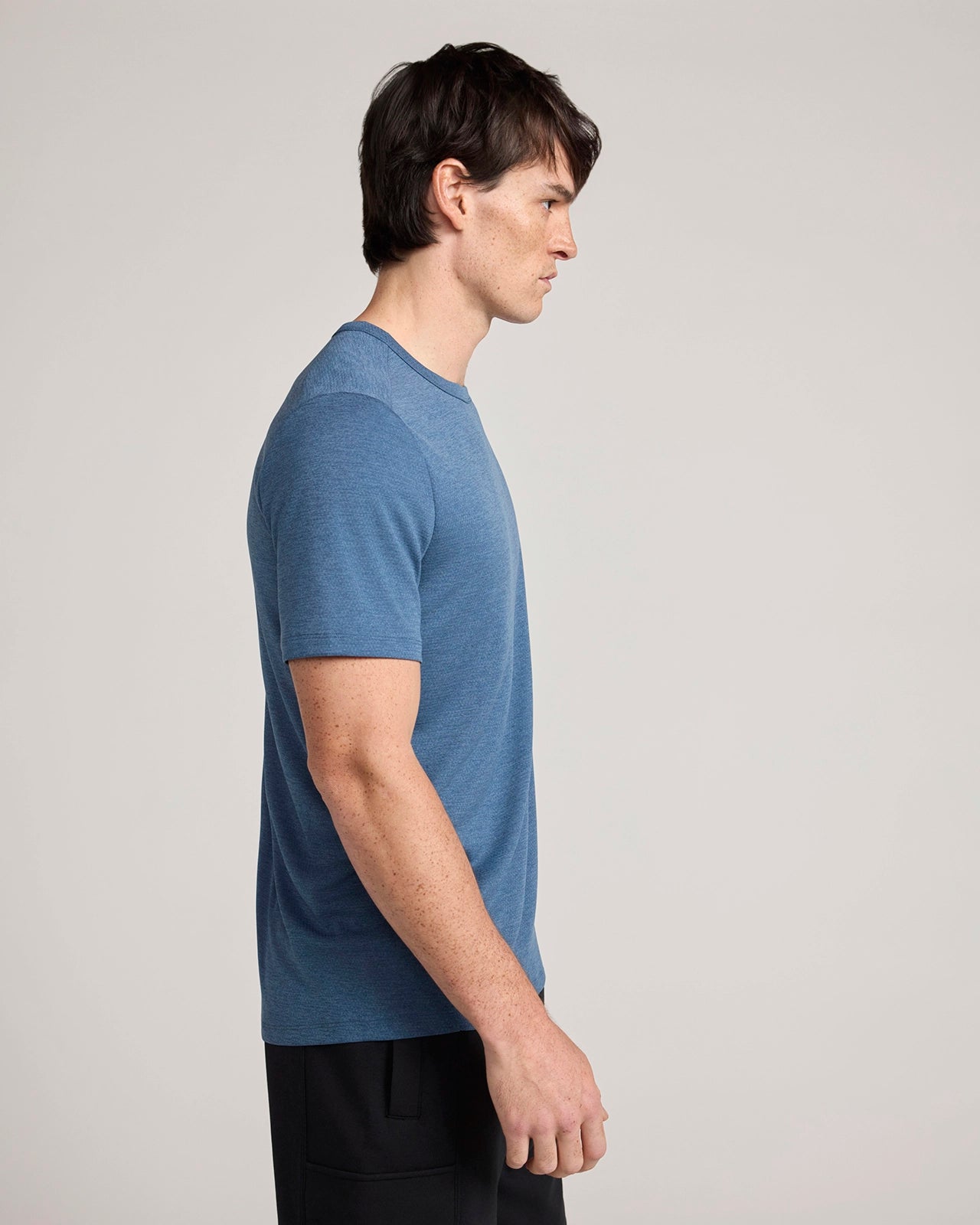 The Active Coolmax Mosaic Tee - Bering Sea Blue