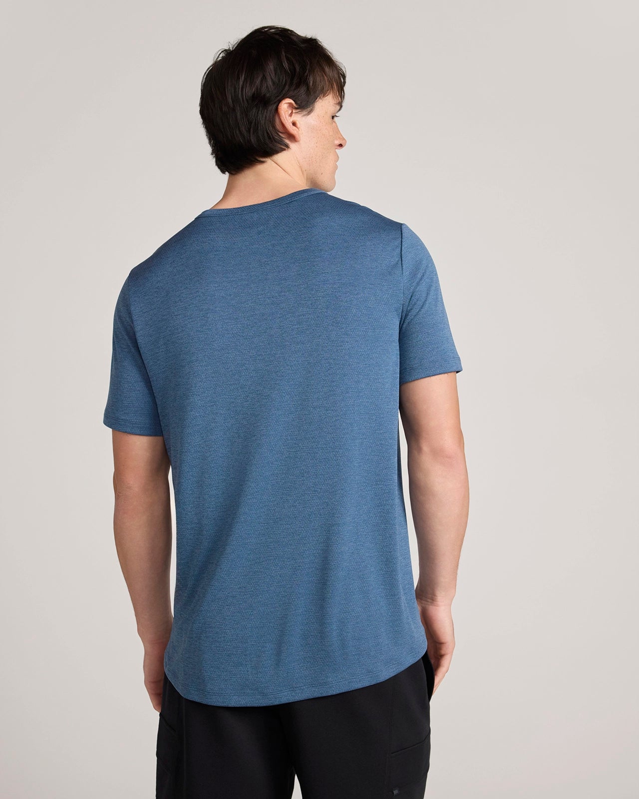 The Active Coolmax Mosaic Tee - Bering Sea Blue