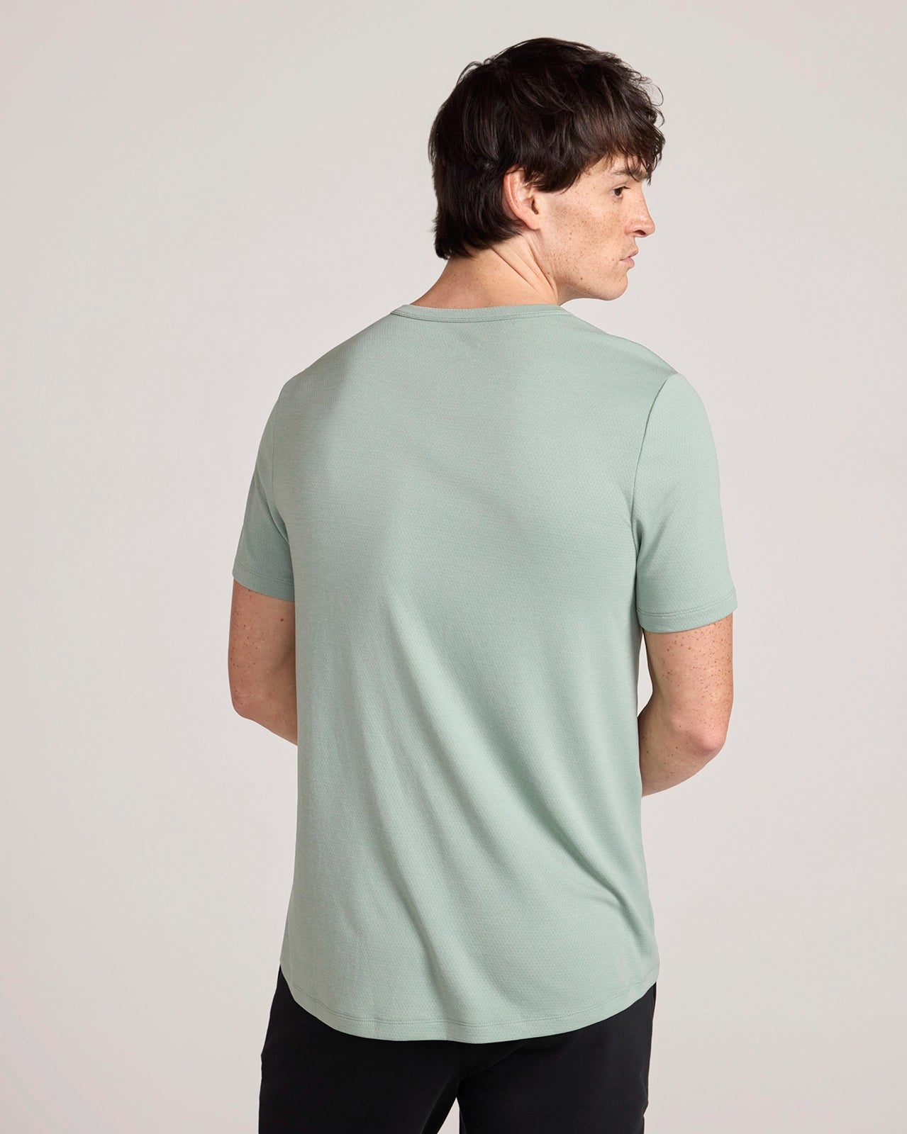 The Active Coolmax Mosaic Tee - Iceberg Green