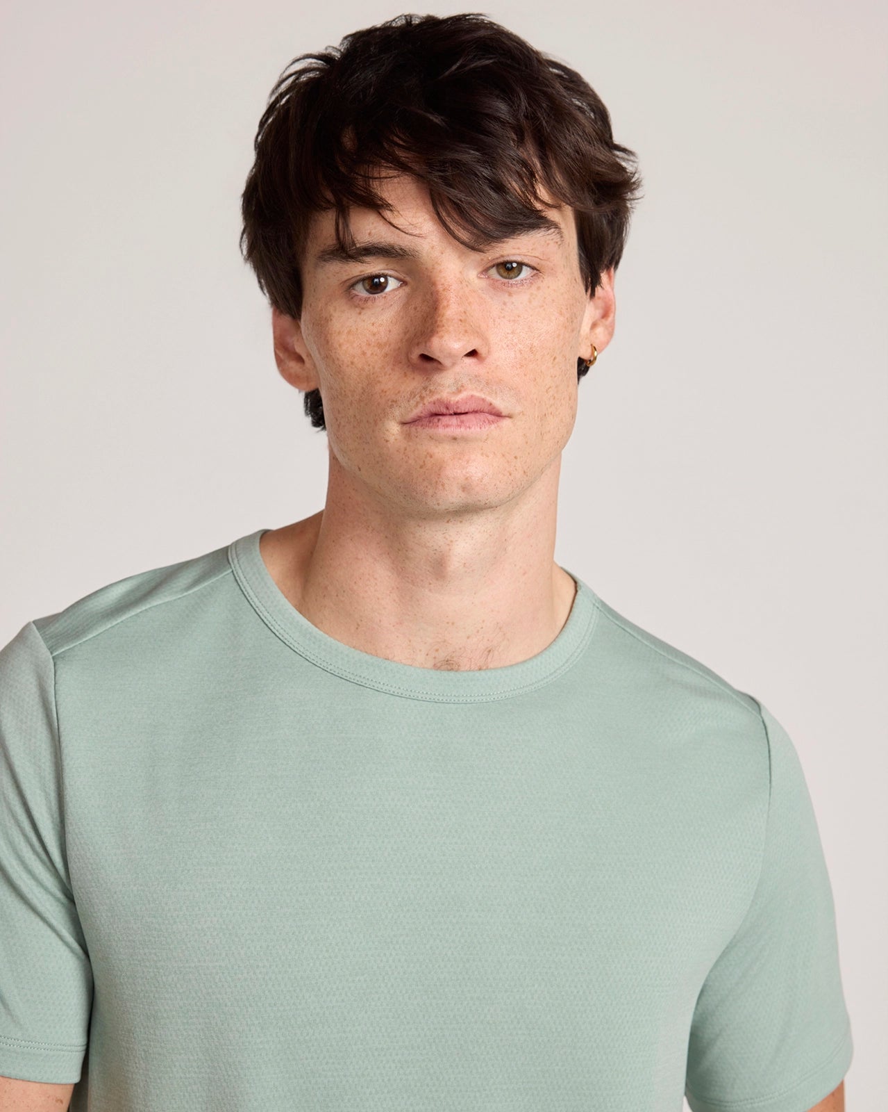 The Active Coolmax Mosaic Tee - Iceberg Green