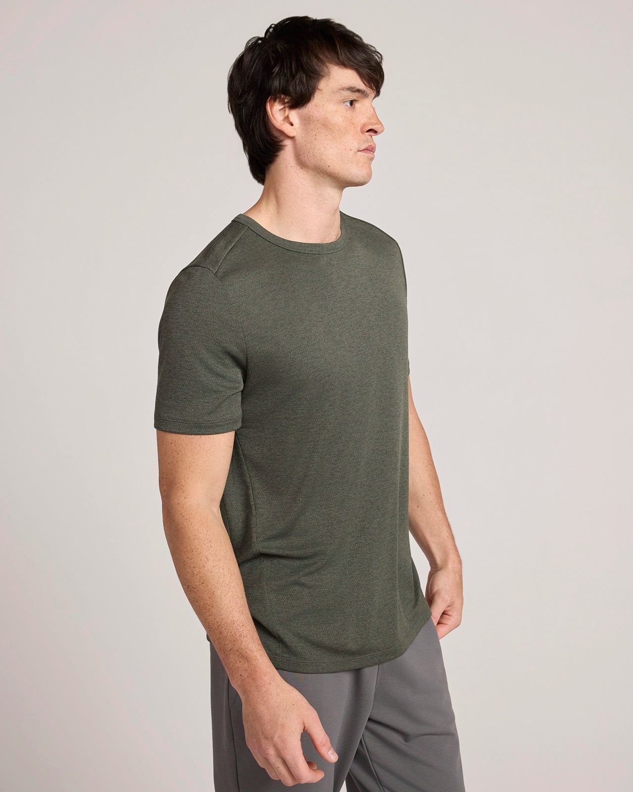 The Active Coolmax Mosaic Tee - Kambaba Green
