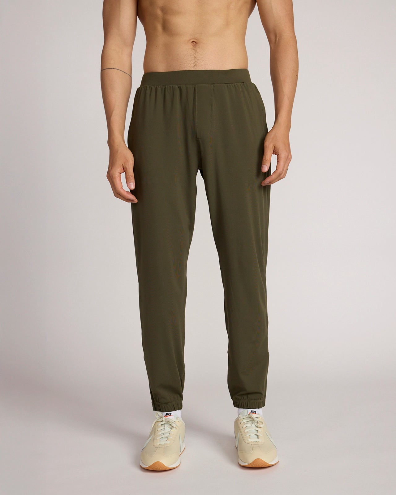 The Active 29" Stretch Jogger - Burnt Olive