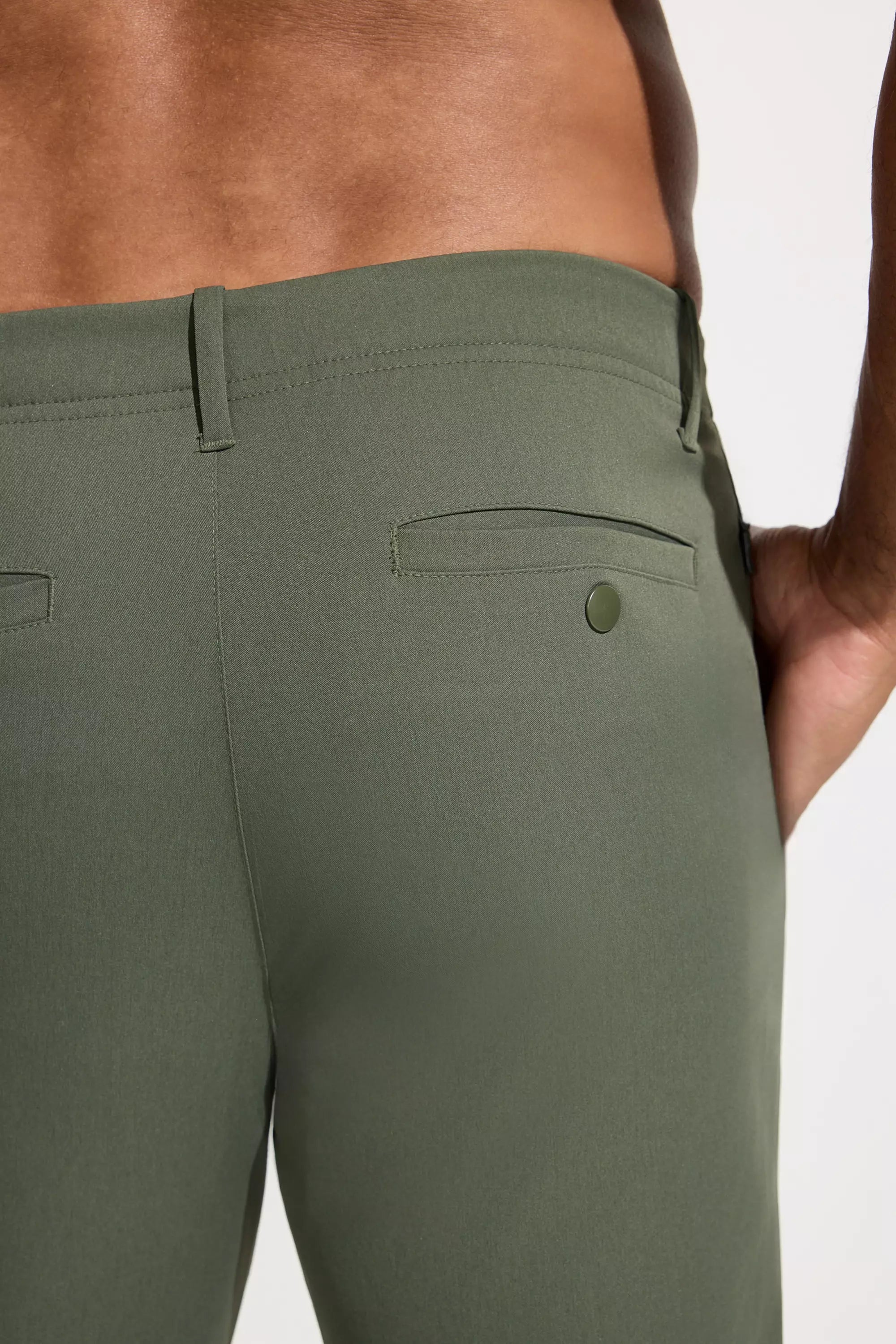 Men’s Mission Fly Front Travel Pant - Green
