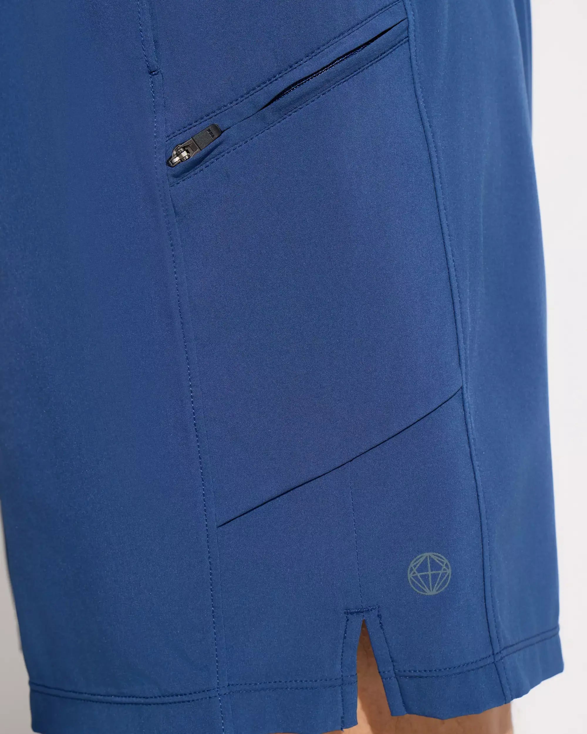 The Mesh-Liner GRS Certified Recycled Poly Swim Hybrid Short - True Blue