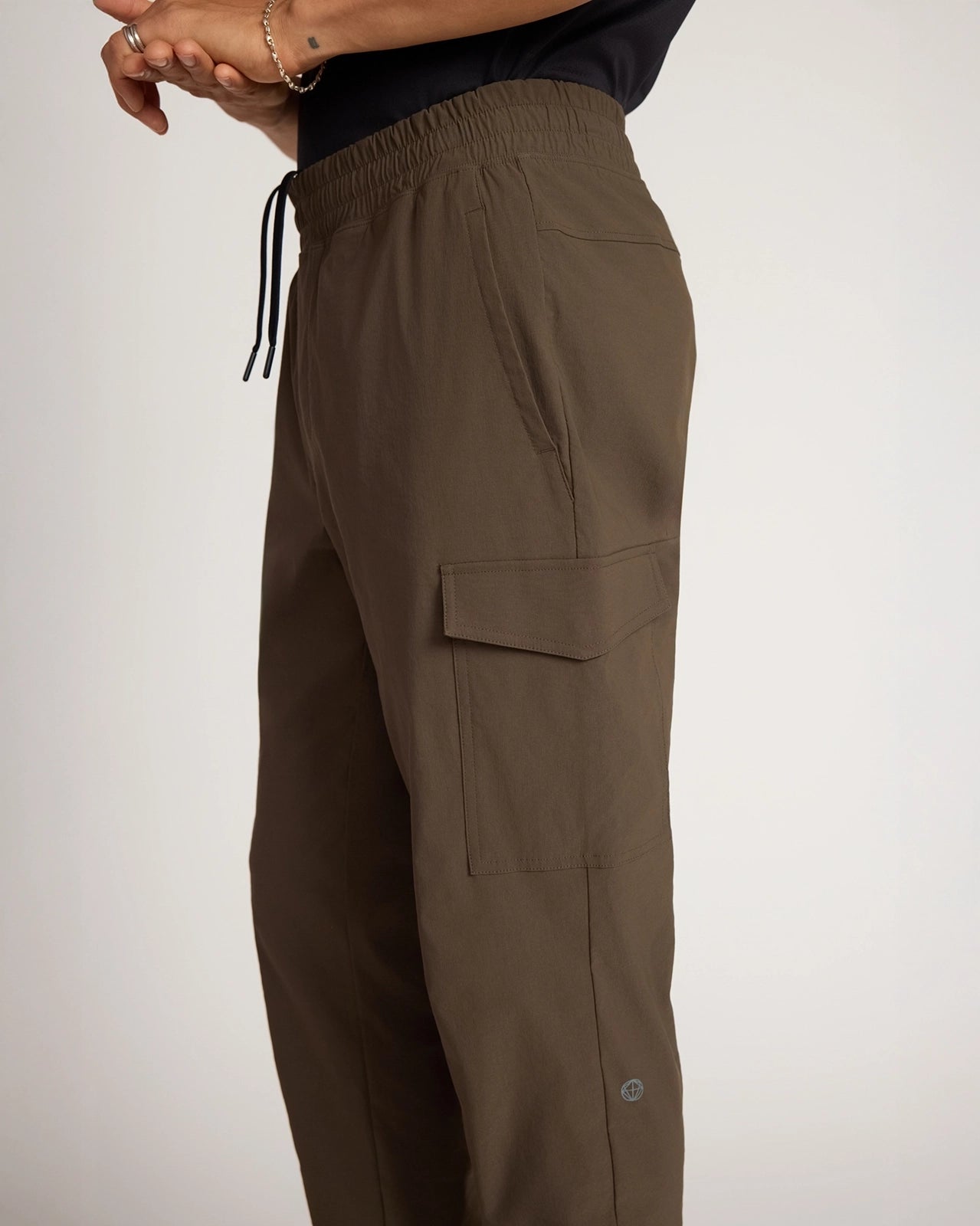 The Stretch GRS Certified Recycled Nylon Cargo Pant - Olive
