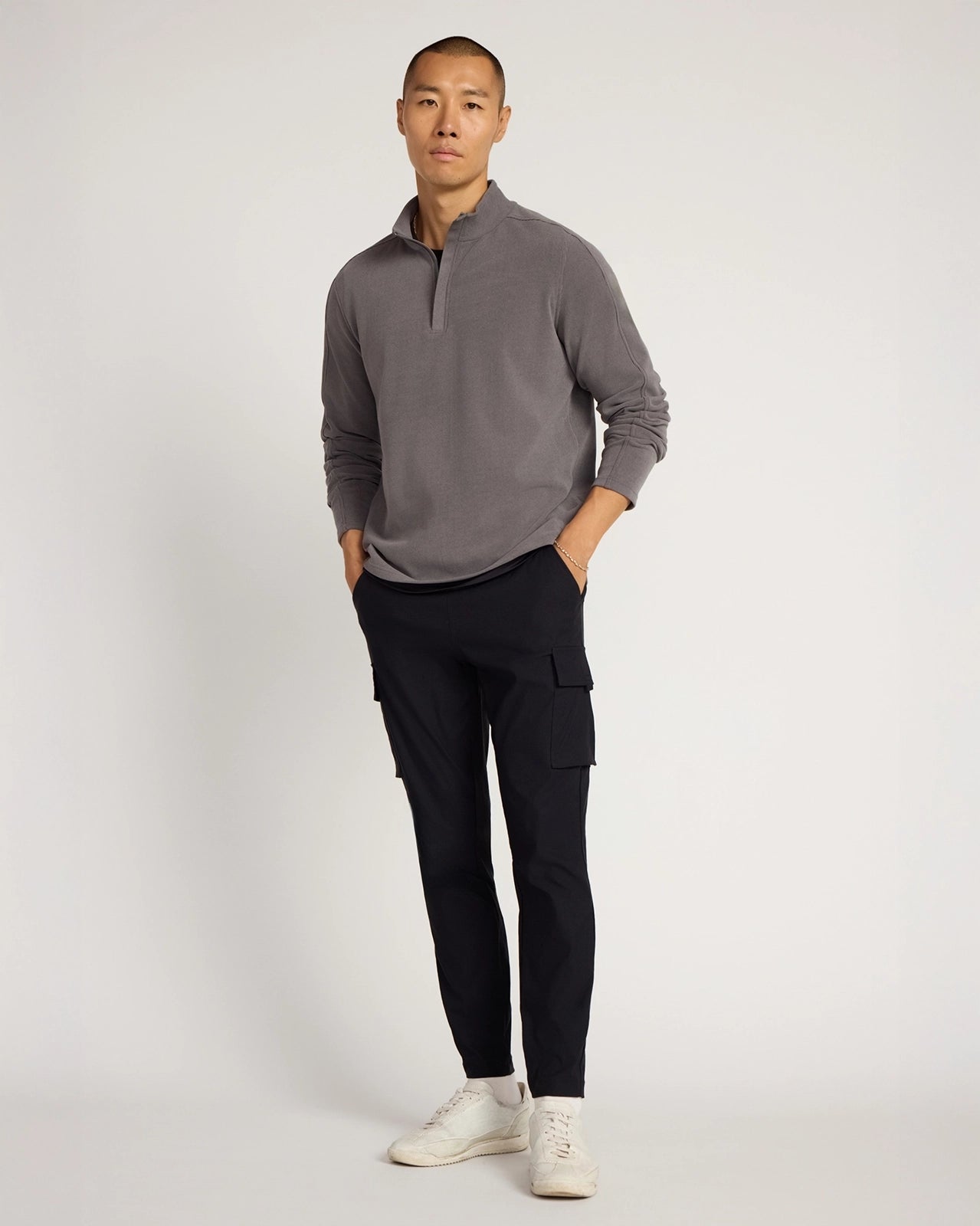 The Active Stretch GRS Certified Recycled Nylon Jogger - Black