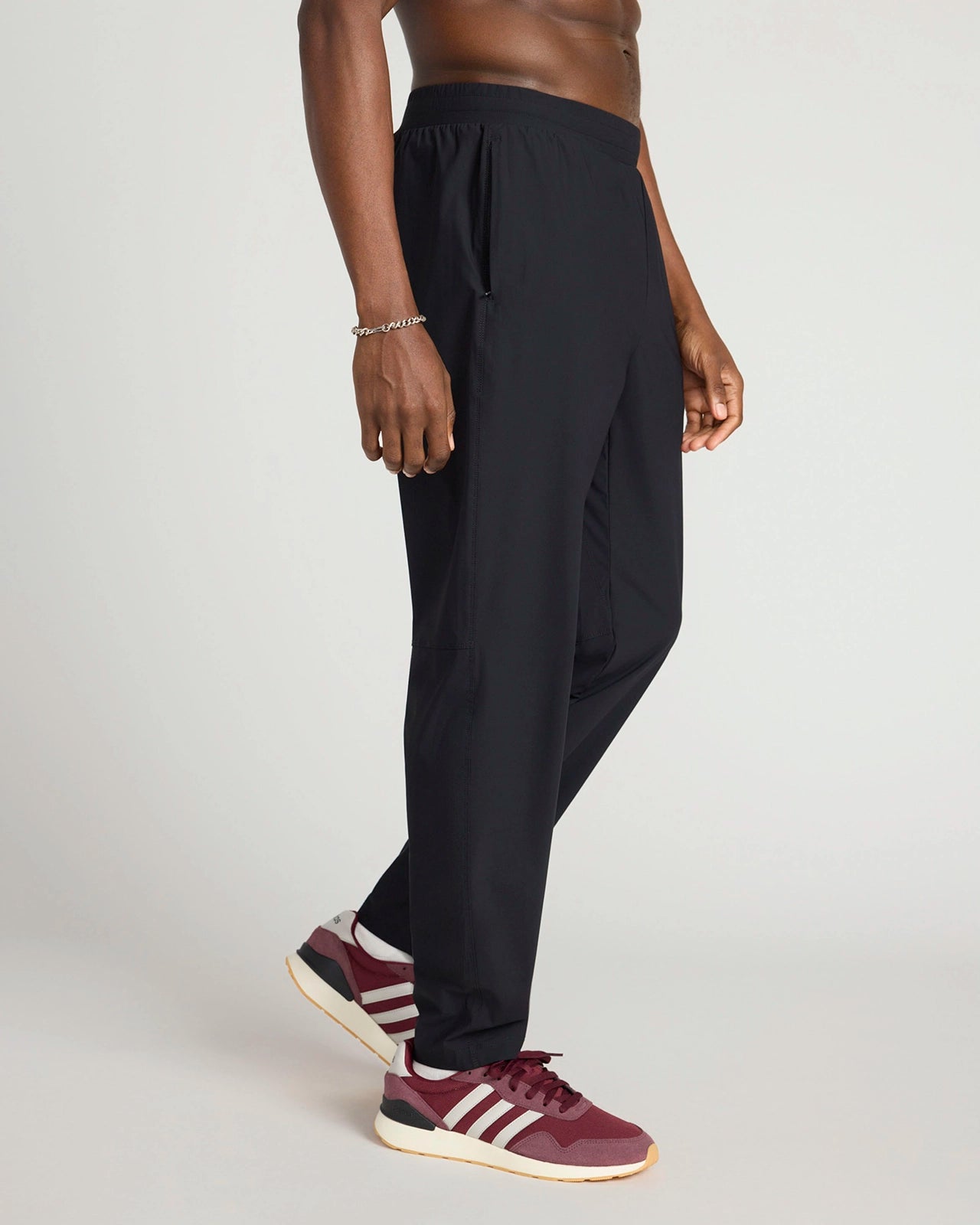 The Active Stretch GRS Certified Recycled Nylon Jogger - Black