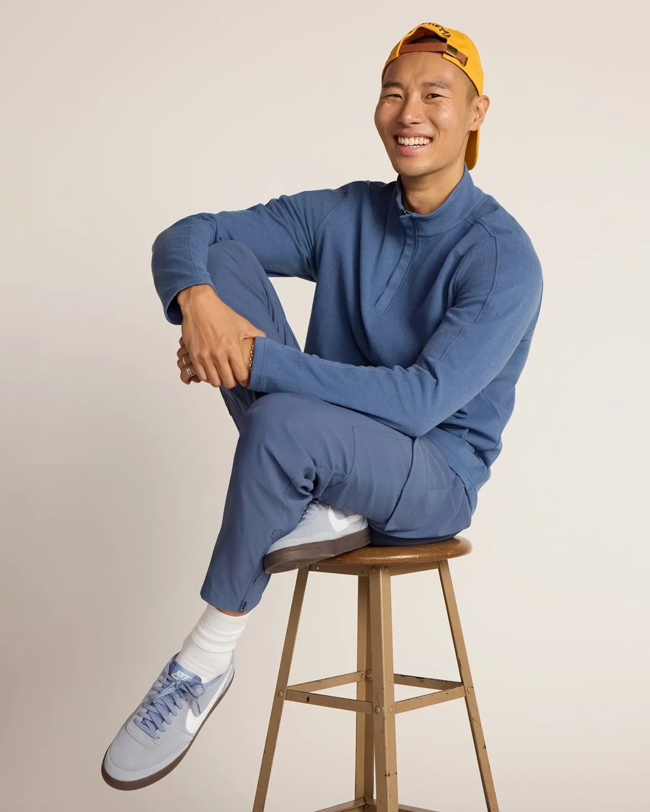 The Active Stretch GRS Certified Recycled Nylon Jogger - Moonlight Ocean