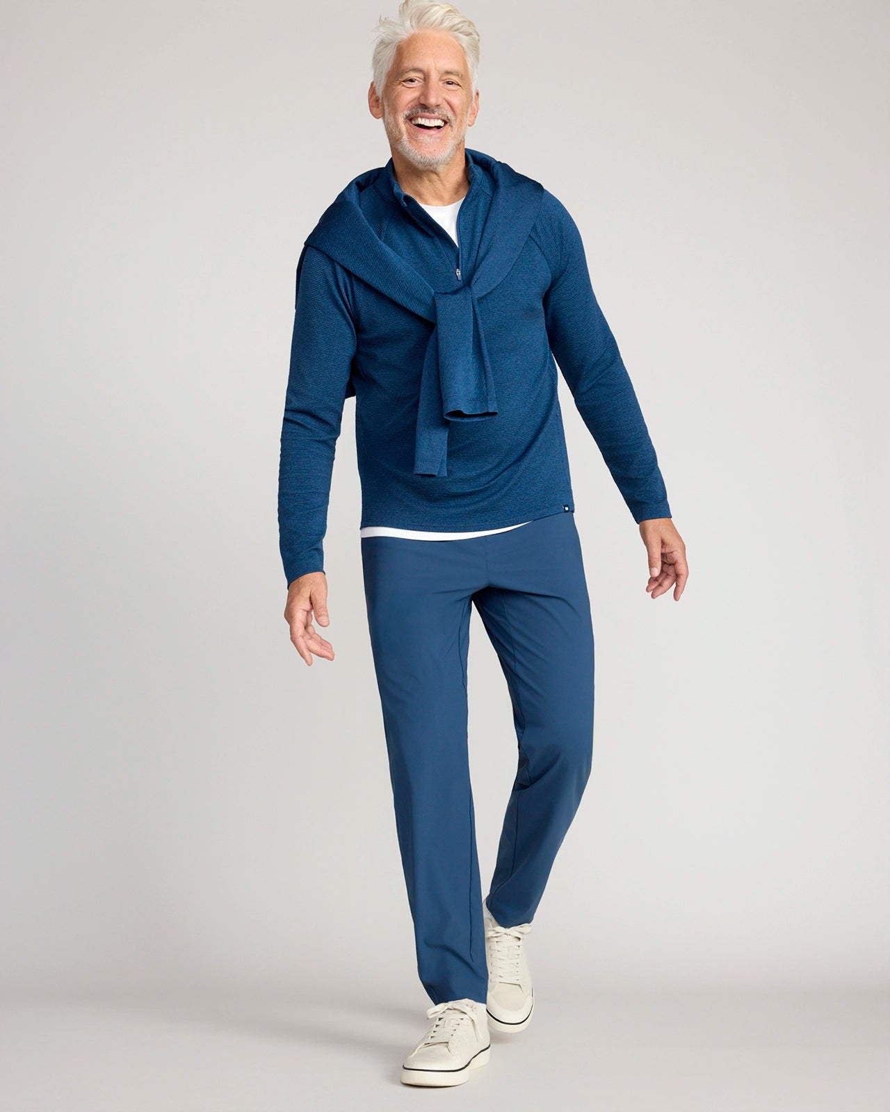 The Active Stretch GRS Certified Recycled Nylon Jogger - Moonlit Ocean Navy