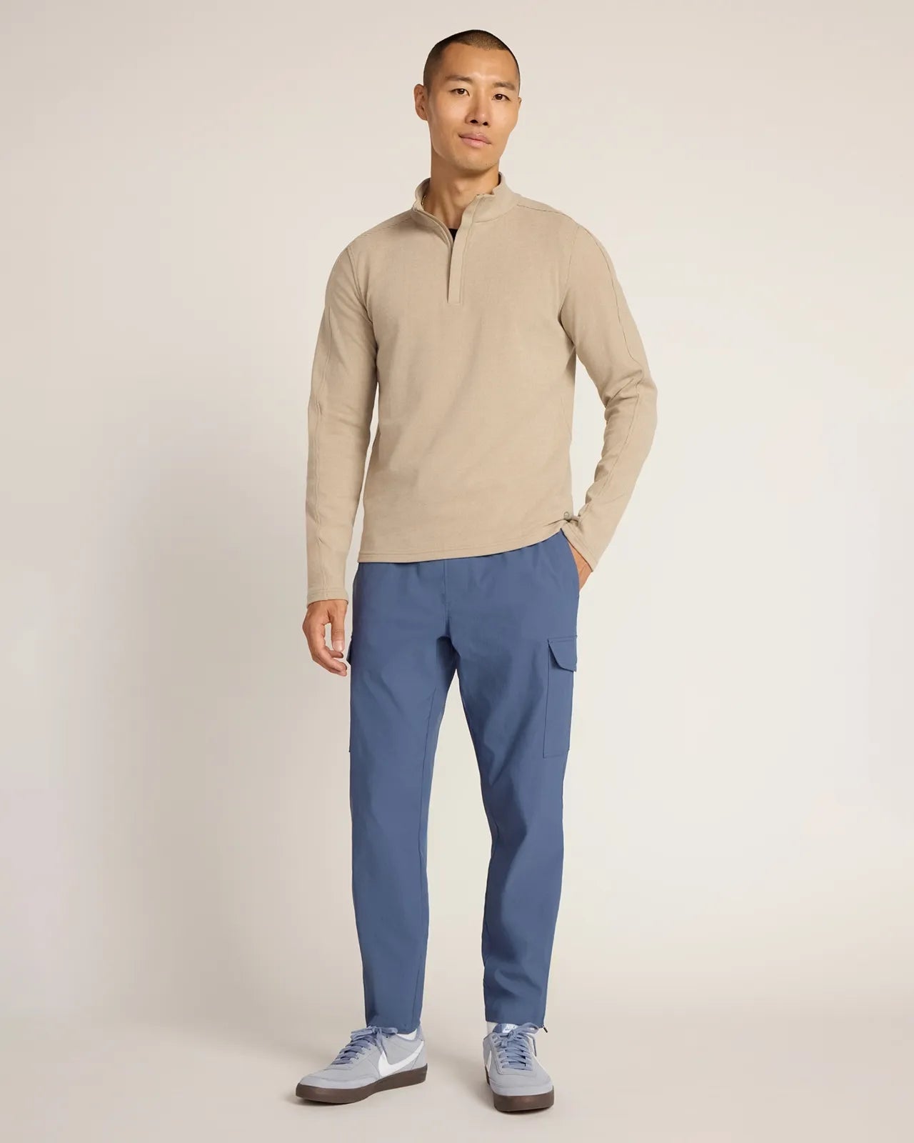 The Active Stretch GRS Certified Recycled Nylon Jogger - Moonlight Ocean