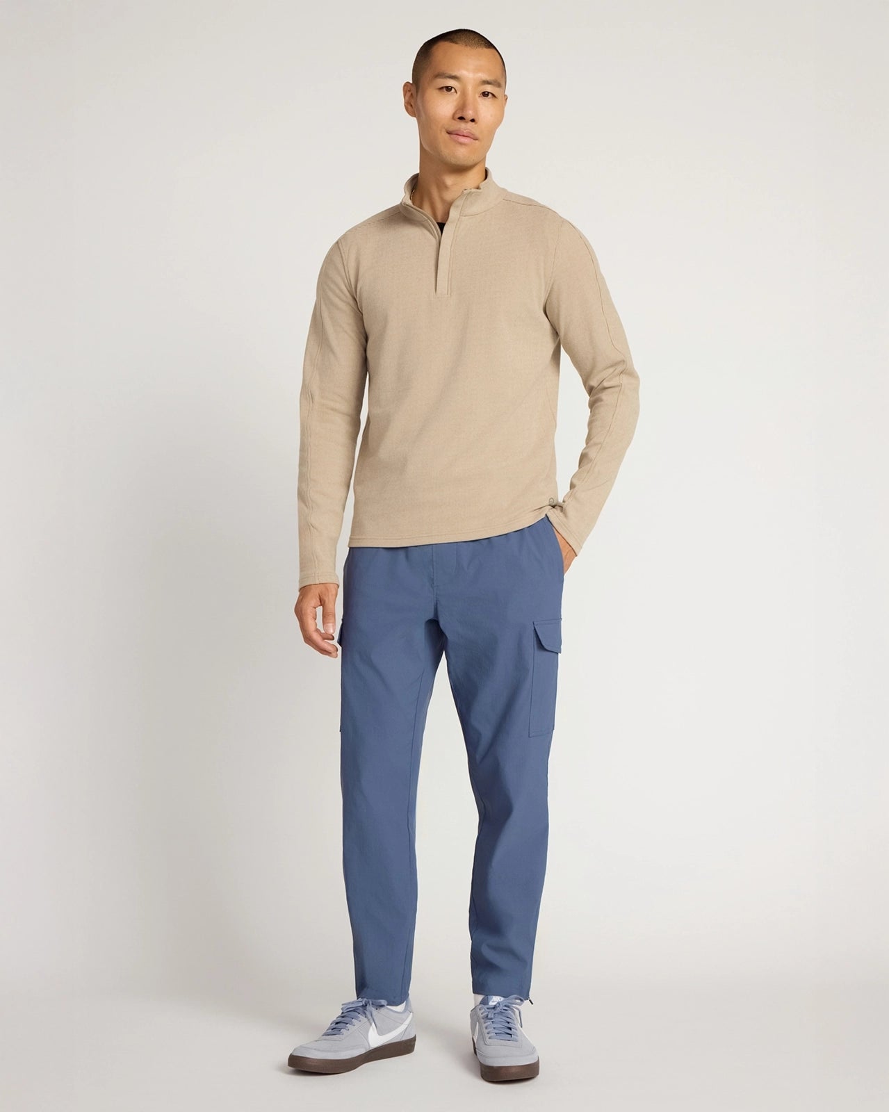 The Active Stretch GRS Certified Recycled Nylon Jogger - Moonlight Ocean