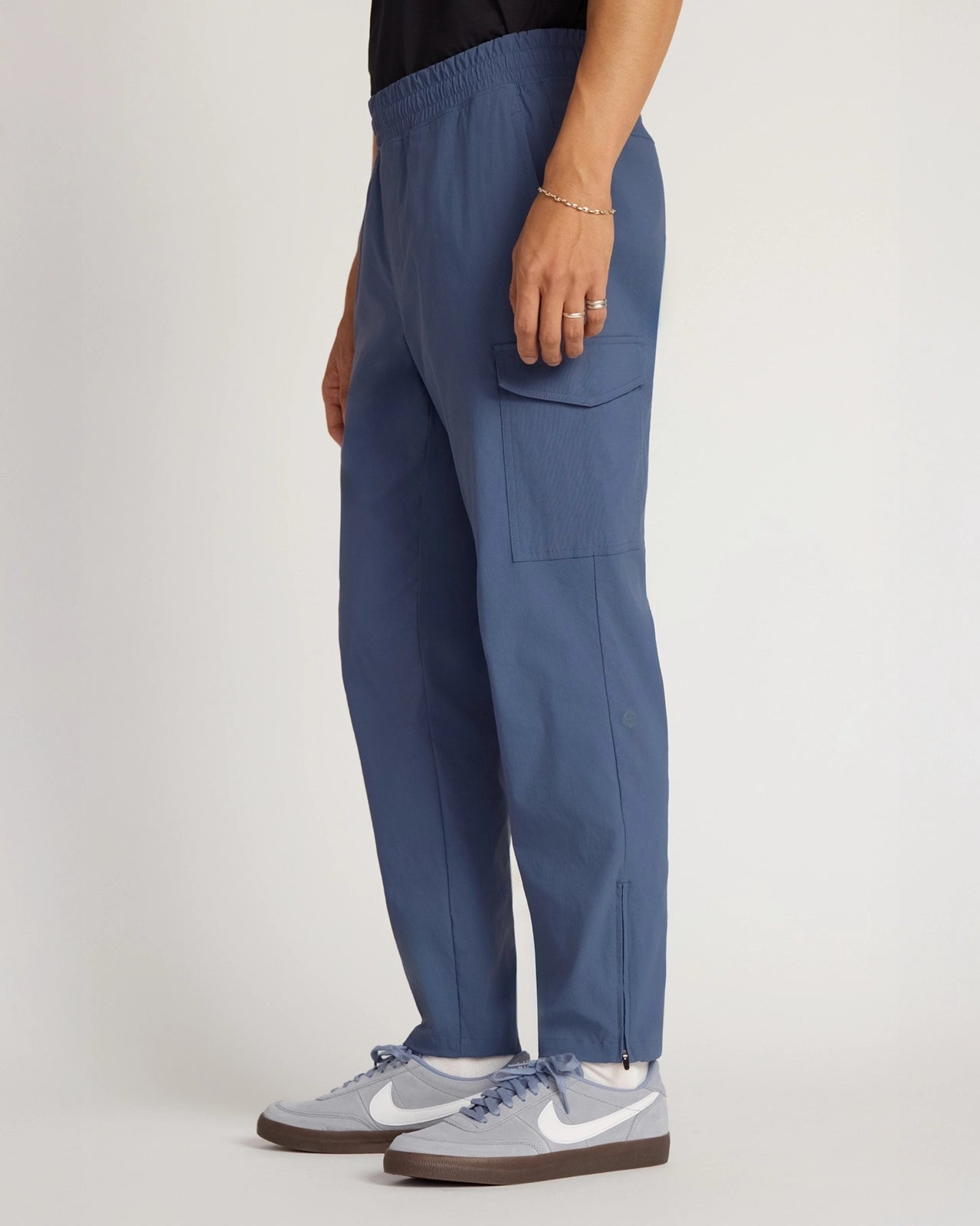 The Active Stretch GRS Certified Recycled Nylon Jogger - Moonlight Ocean