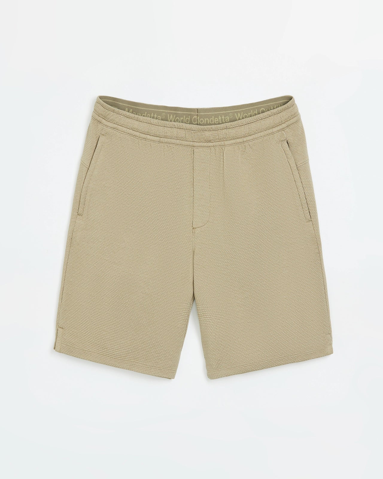 The Active Textured Shorts - Beige Melange