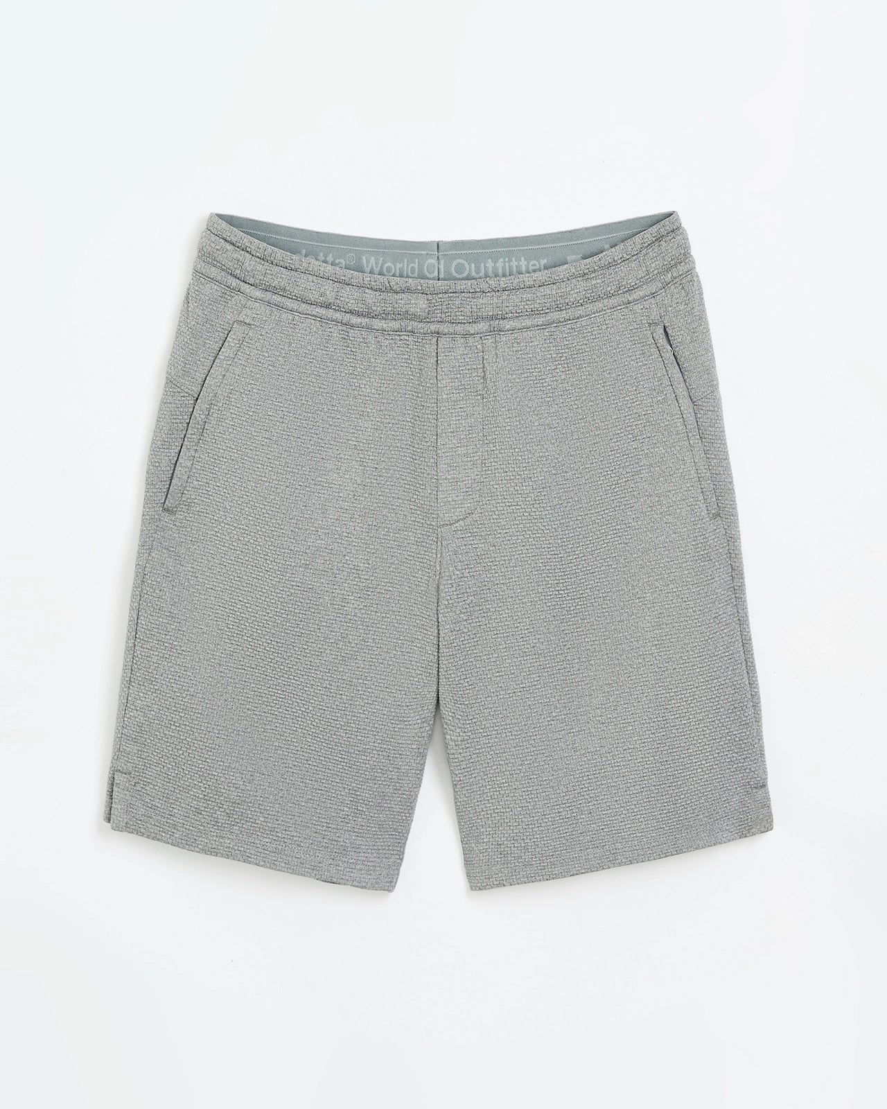 The Active Textured Shorts - Grey Melange