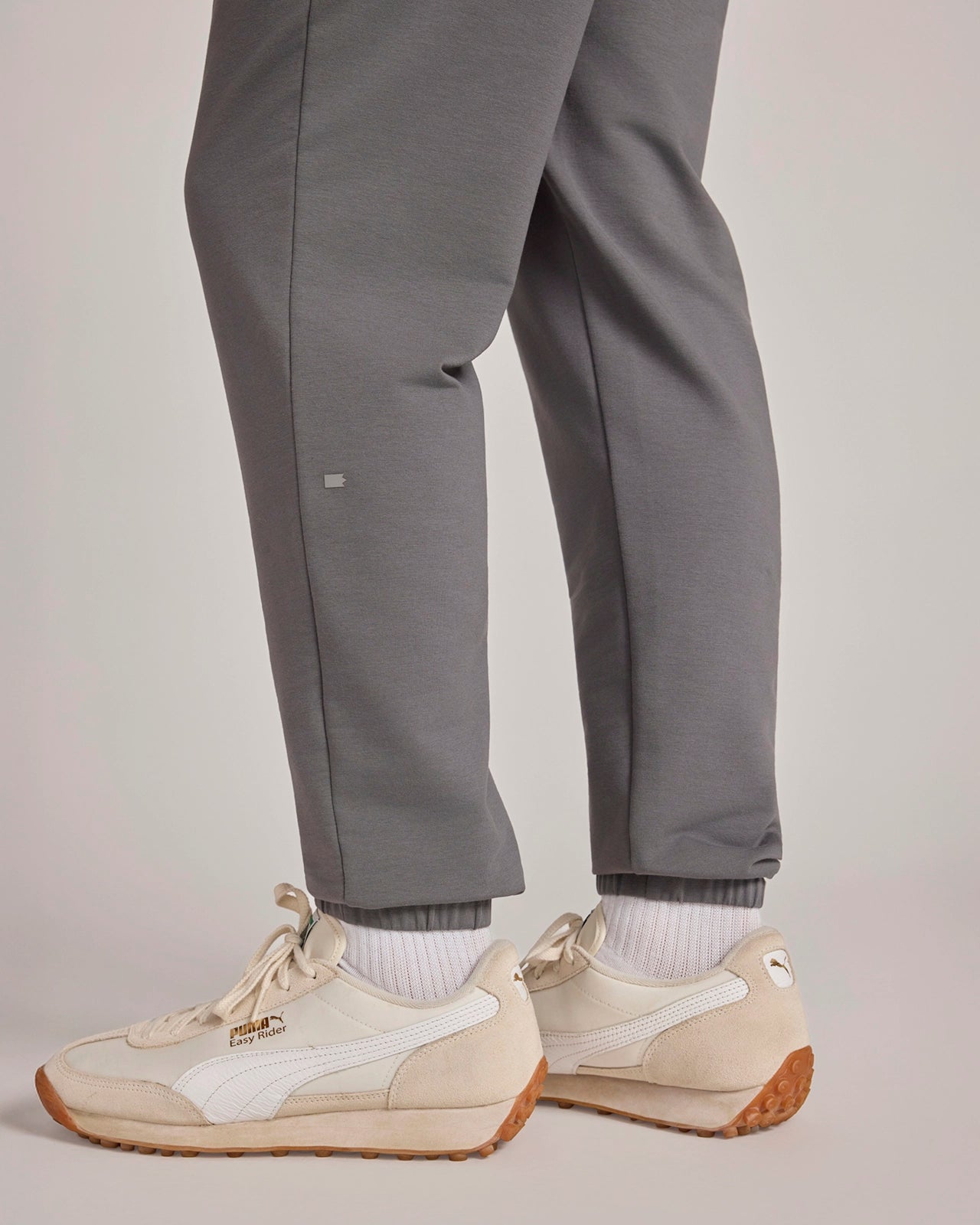 The Soft Terry Organic Cotton Jogger  - Castle Rock Grey