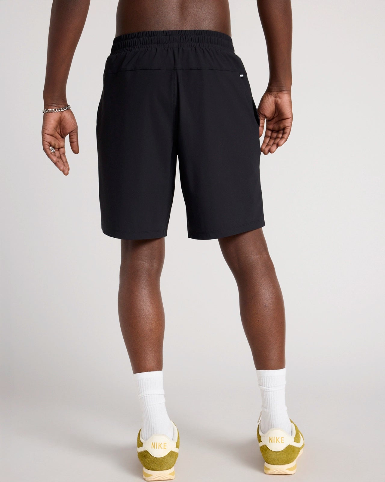 The Active GRS Certified Recycled Nylon Tricot Strato Short - Black
