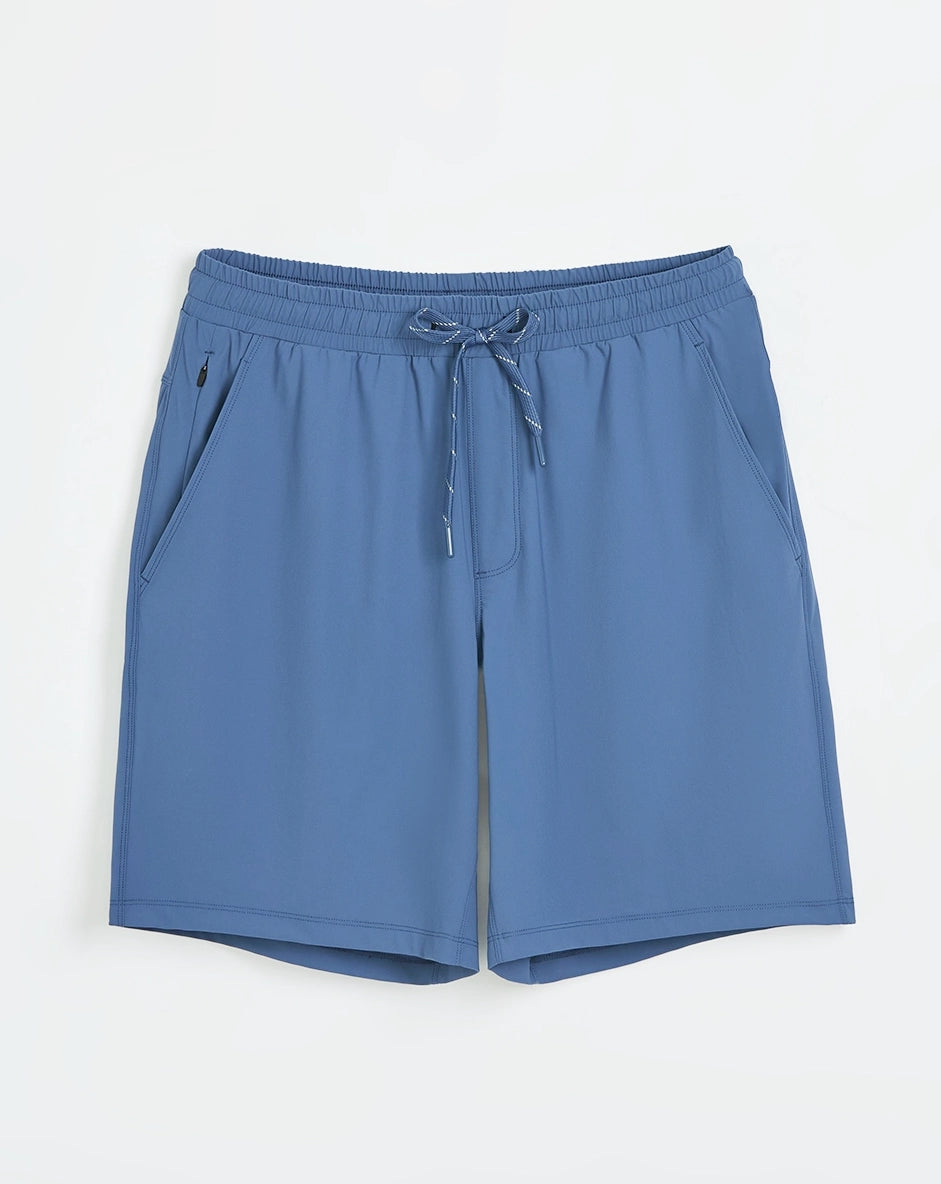 The Active Tricot Strato Short - Bering Sea Blue