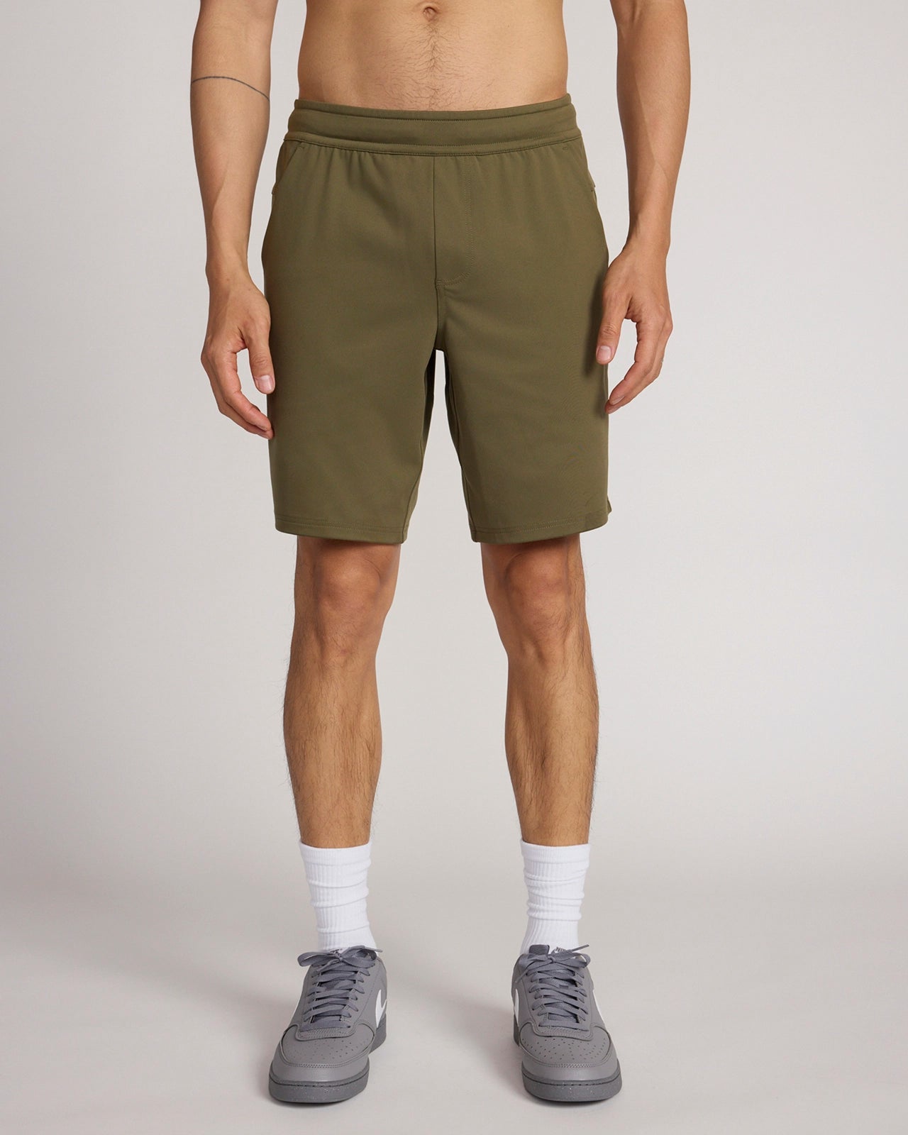 The Active Jacquard Short - Ivy Green