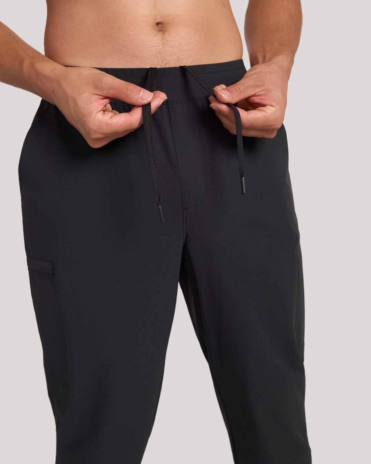 The Active Flex Woven Jogger - Black