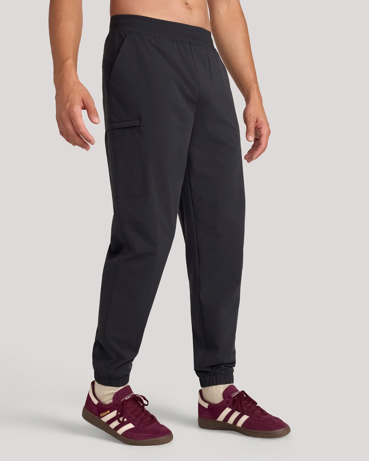 The Active Flex Woven Jogger - Black