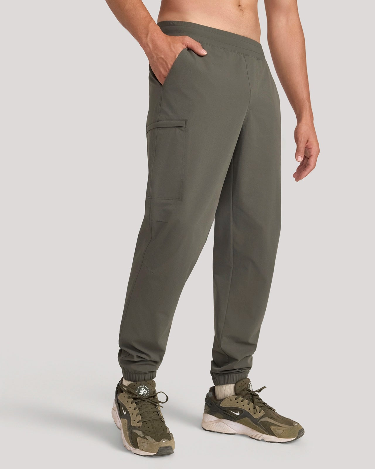 The Active Flex Woven Jogger - Green