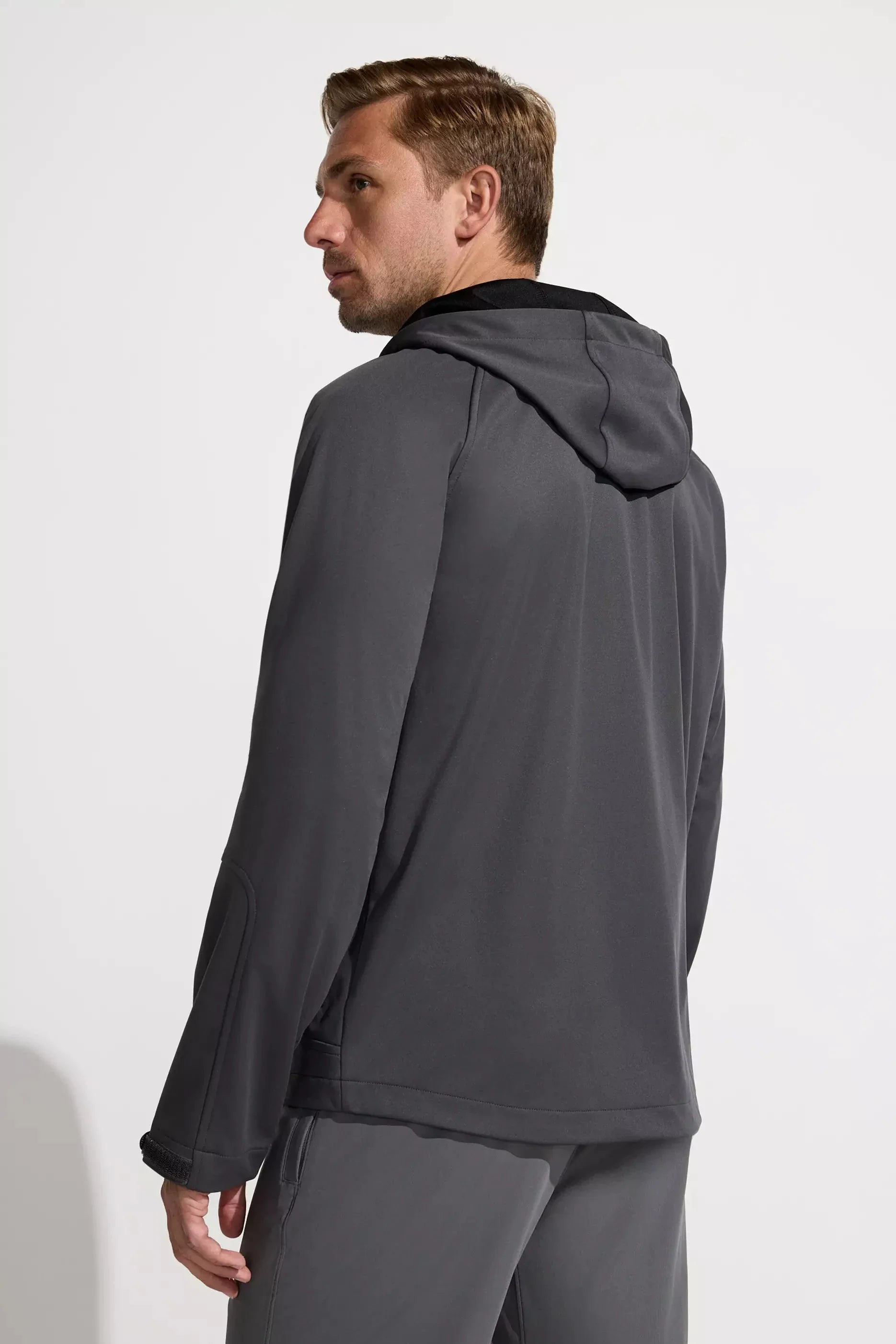 Men’s Axiom Full Zip Hooded Jacket - Volcanic Ash