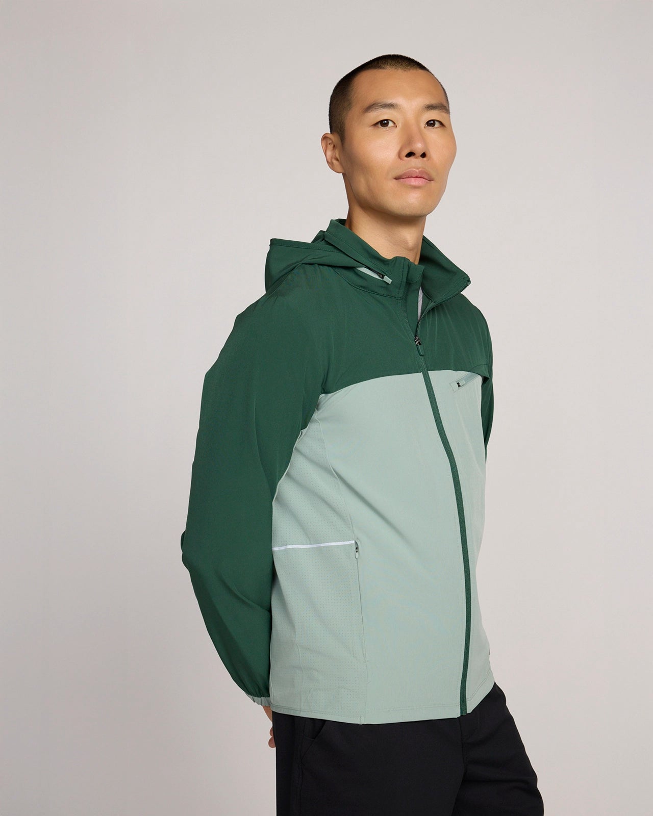 The Lightweight Active Jacket - Pineneedle/Iceberg Green
