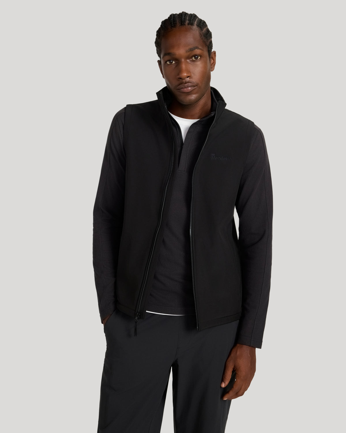 The Active Bonded Vest - Black