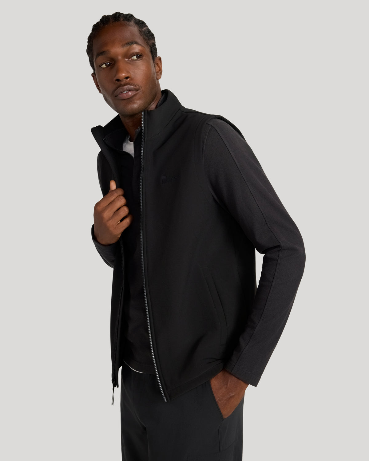 For general description, go to 'Main Product Description' region - The Active Bonded Vest - Black