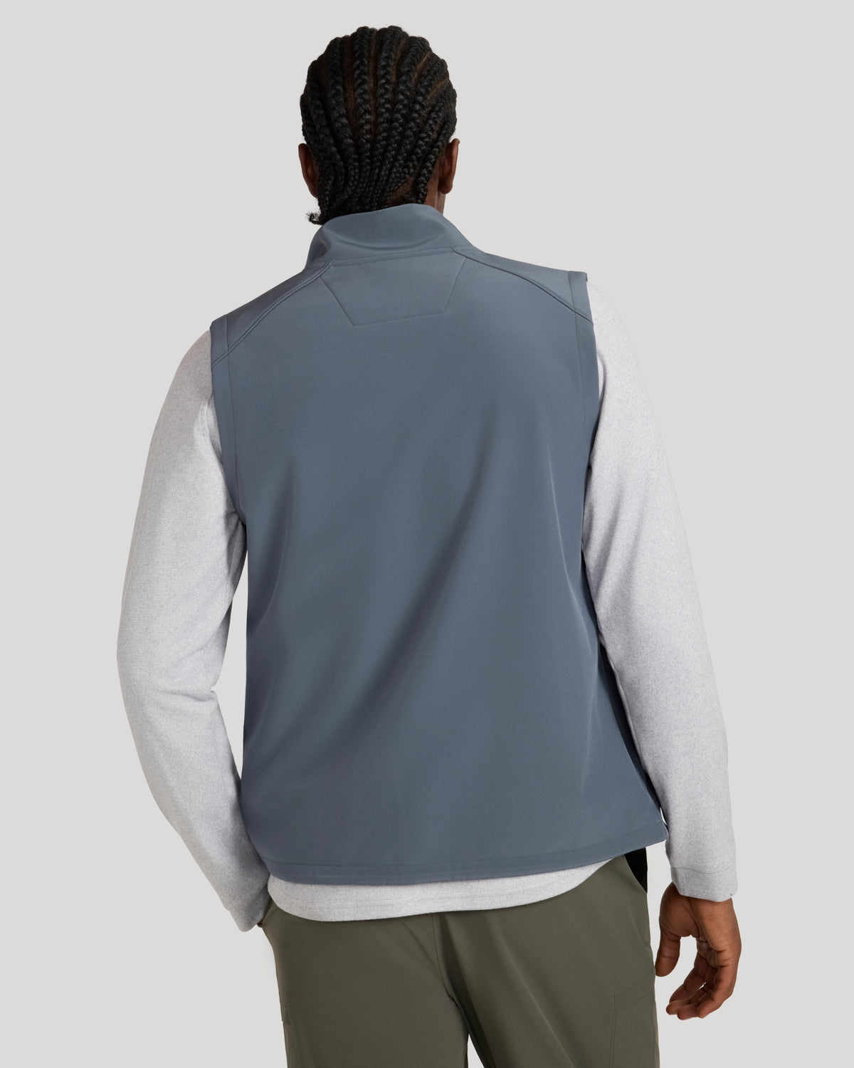 The Active Bonded Vest - Bluish Grey