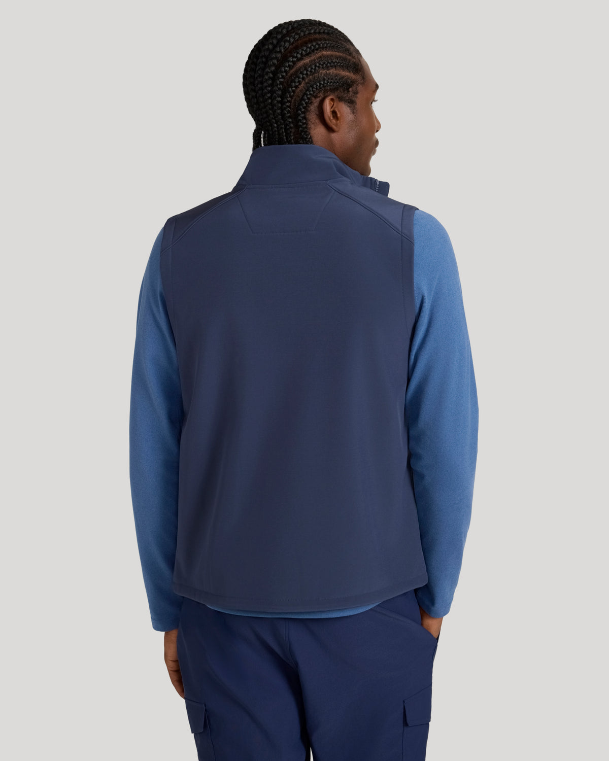 The Active Bonded Vest - Navy