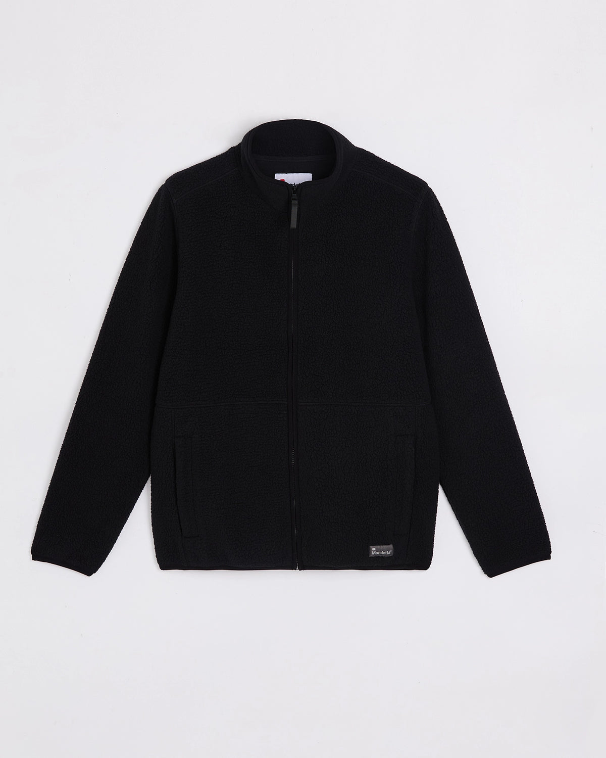 The Soft Luxe Berber Full Zip Jacket - Black