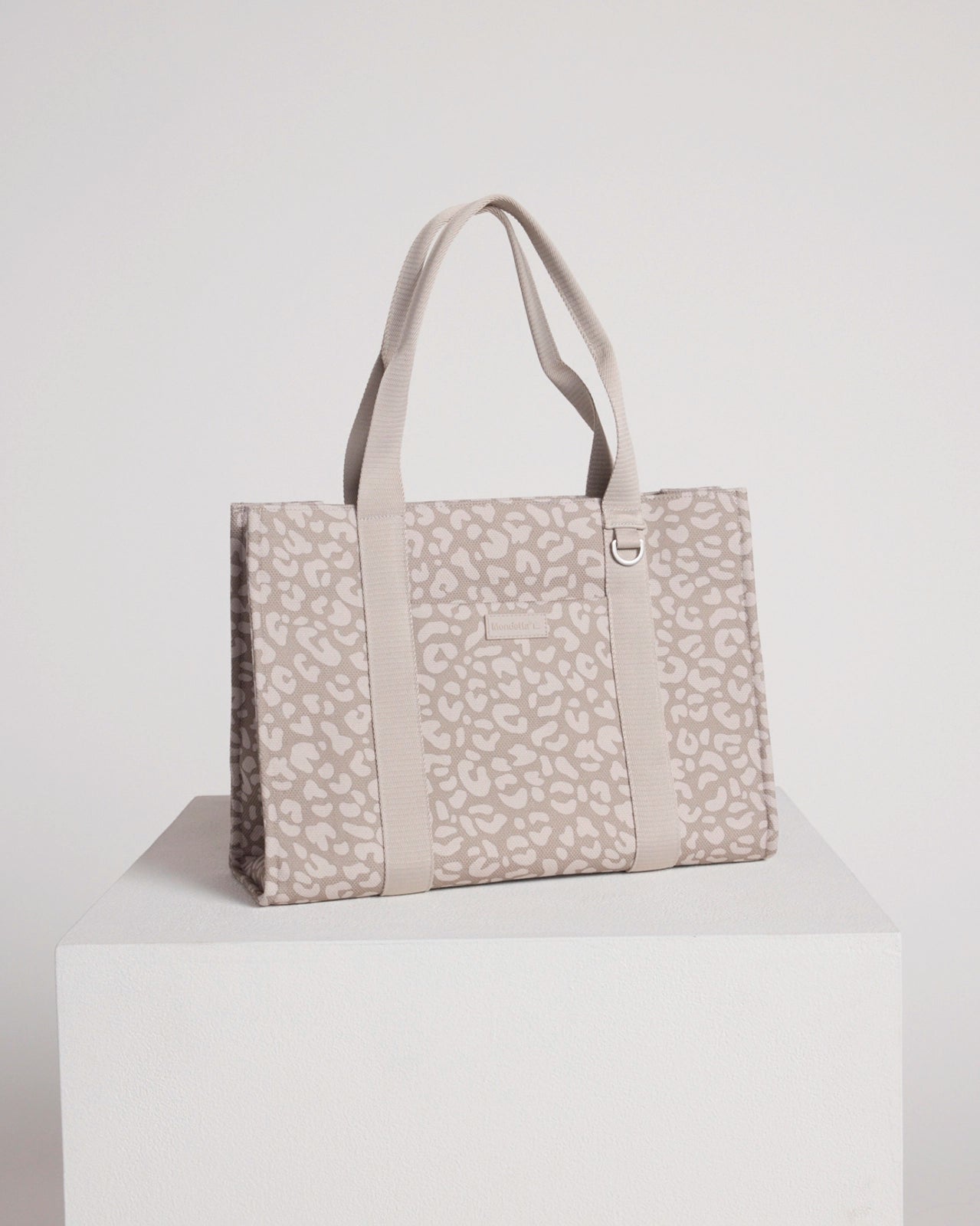 The GRS Certified Recycled Poly Canvas Tote - Print