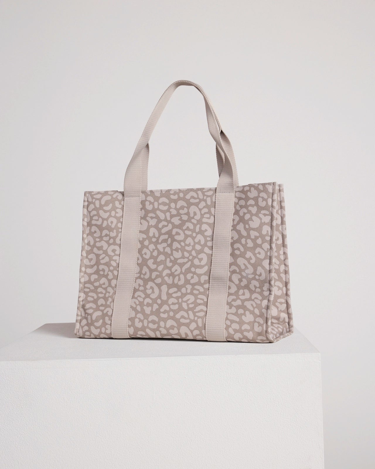 The GRS Certified Recycled Poly Canvas Tote - Print